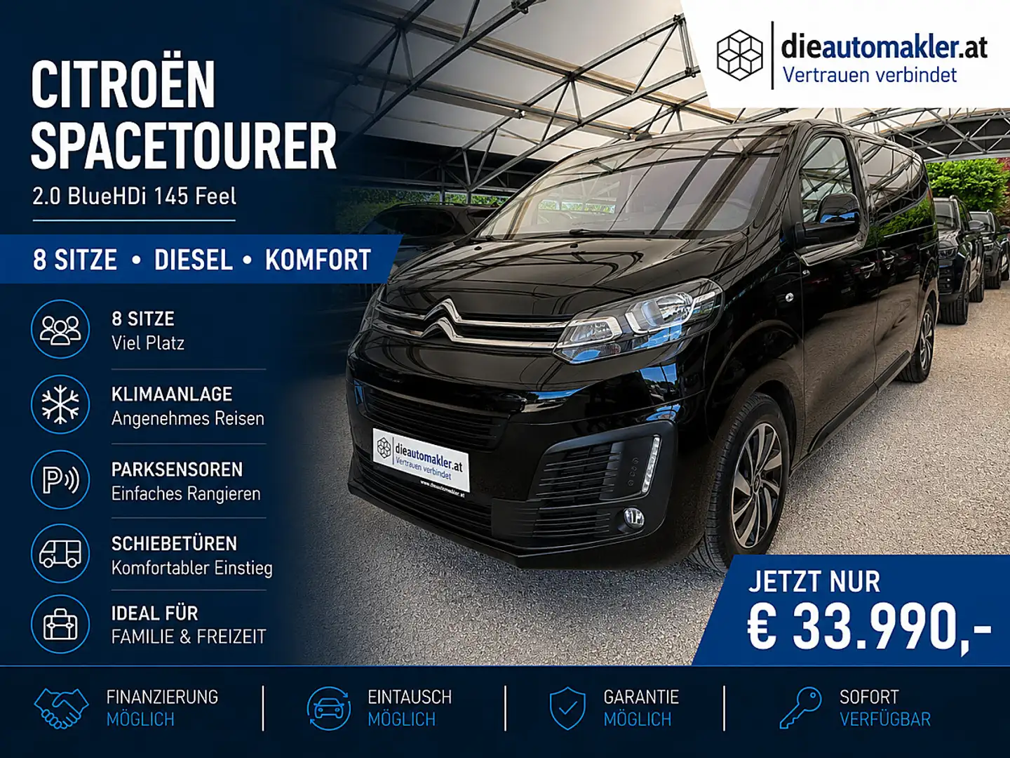 Citroen Spacetourer *VERKAUFT* Schwarz - 1