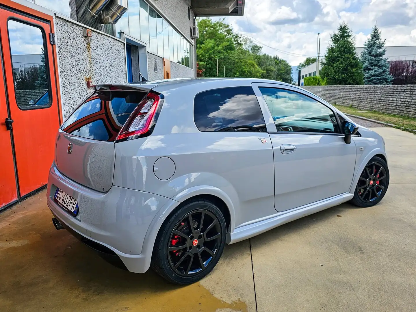 Abarth Grande Punto 1.4 t. t-jet 155cv 3p Gris - 2