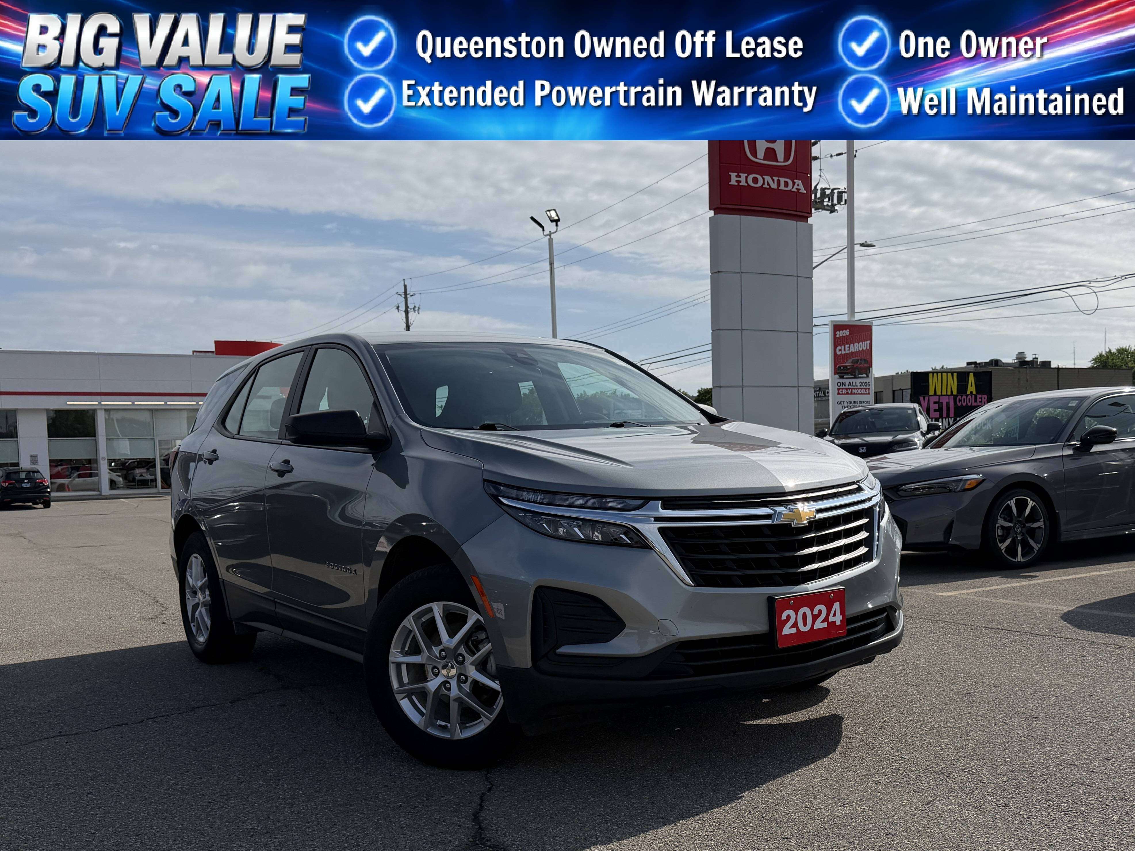 Gray 2024 Chevrolet Equinox SUV / Crossover Four-Wheel Drive Automatic