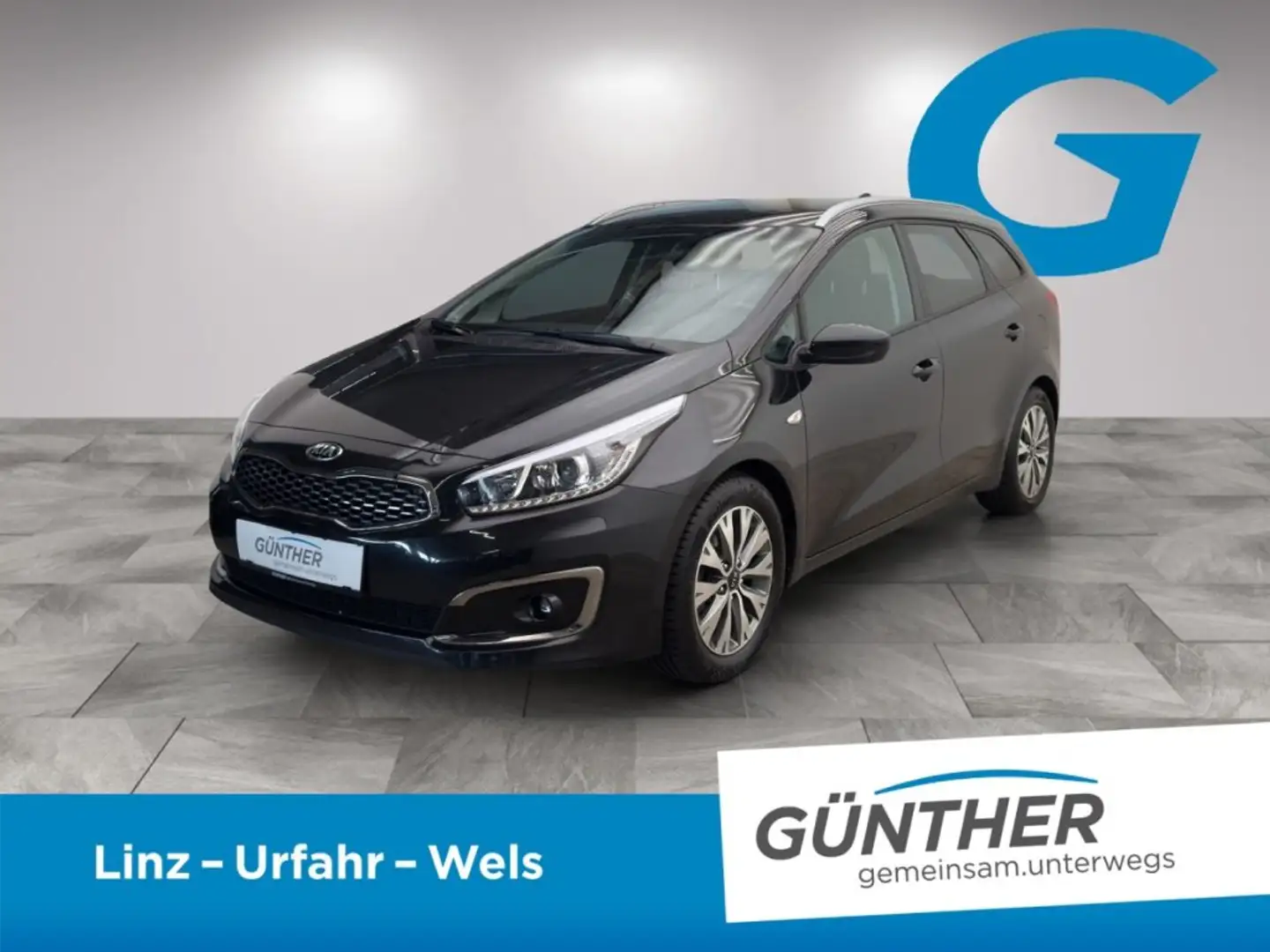 Kia Ceed SW / cee'd SW Ceed SW Silber+ 1.6 CRDI Schwarz - 1