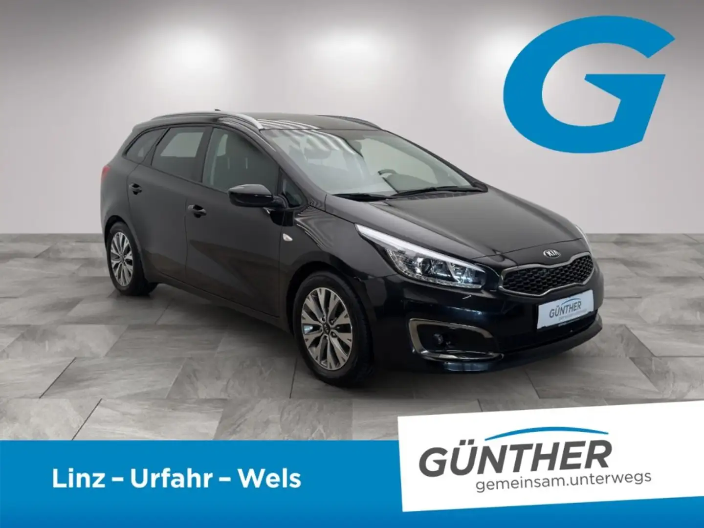 Kia Ceed SW / cee'd SW Ceed SW Silber+ 1.6 CRDI Schwarz - 2