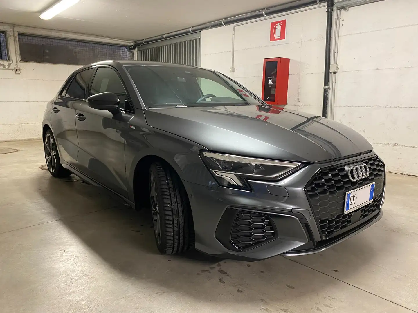 Audi A3 Sportback 30 2.0 tdi S line edition s-tronic Grigio - 2