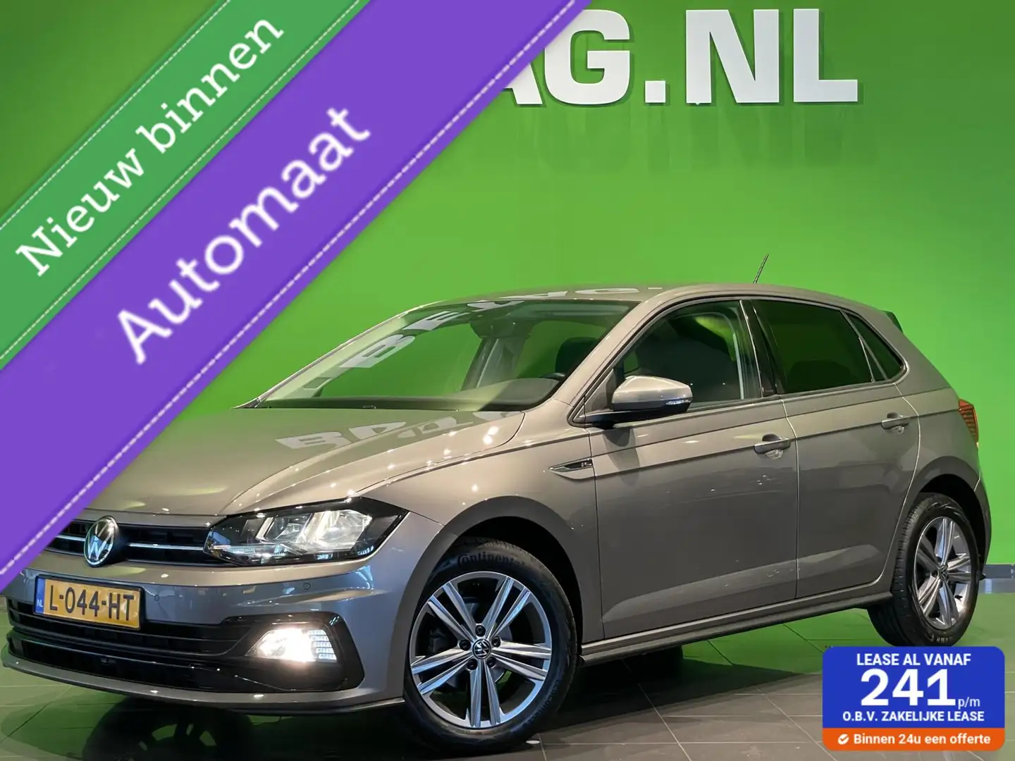Volkswagen Polo 1.0 TSI R-Line Edition| Navi | Carplay |Climate Co Grijs - 1