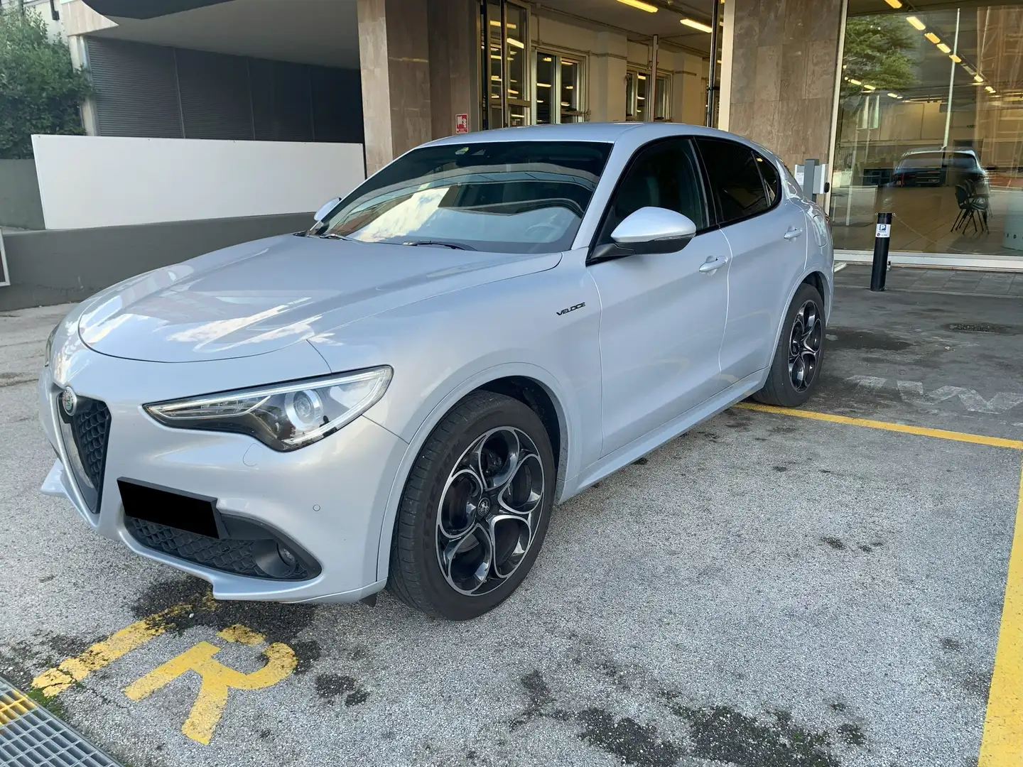 Alfa Romeo Stelvio 2.2 JTD Q4  Veloce PRONTA CONSEGNA Grigio - 1