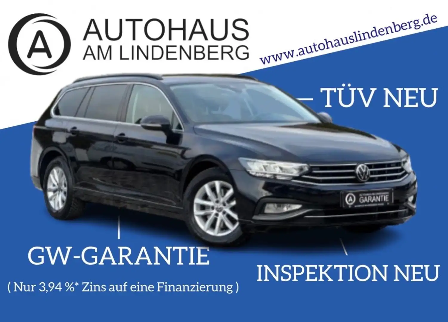Volkswagen Passat Variant Business*ACC*PDC*SPURHALTE*NAVI Schwarz - 1