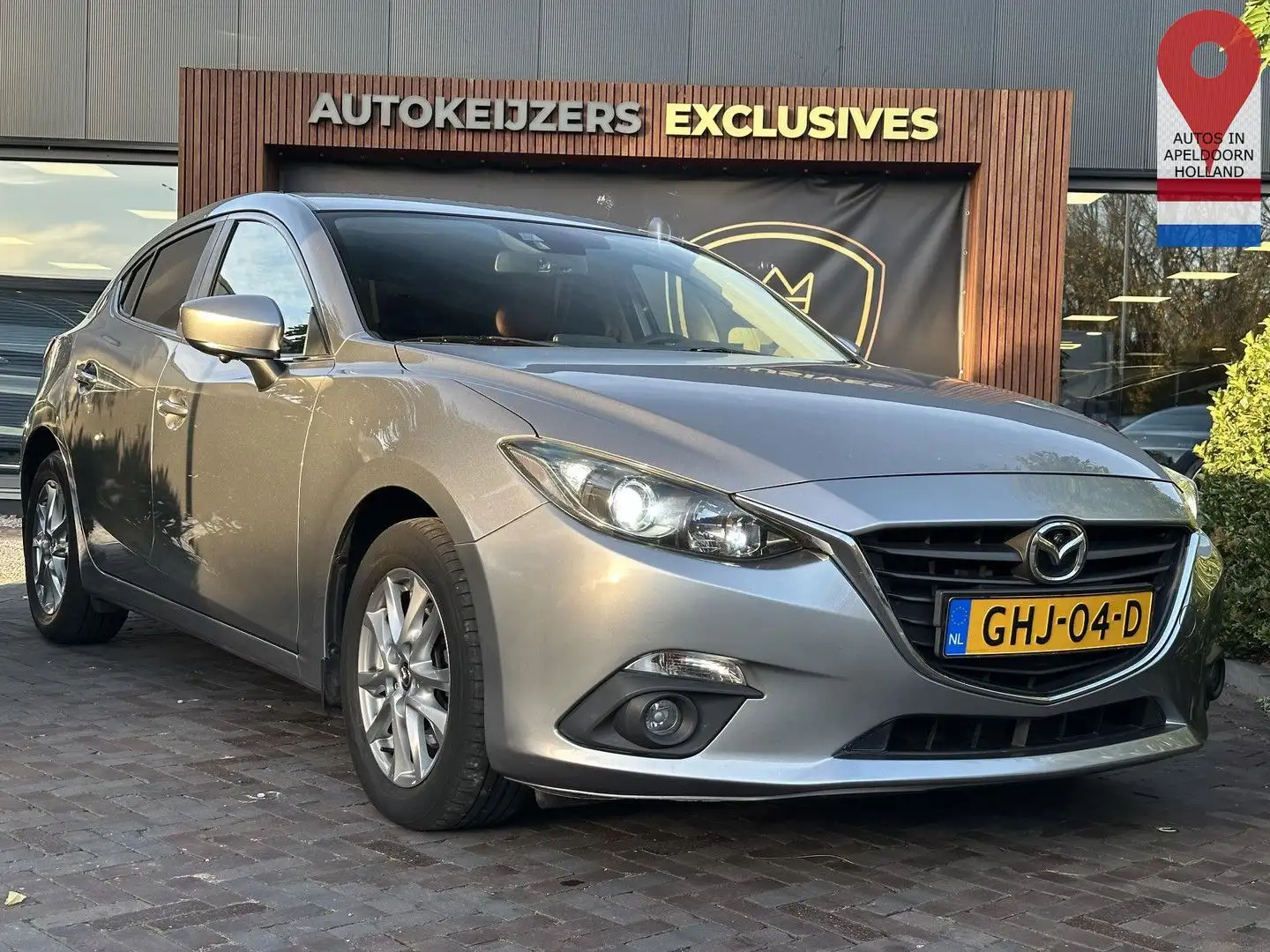 Mazda 3 2.0 TS+ DAB PDC Leder Tempomat Regensensor Voo Grau - 1