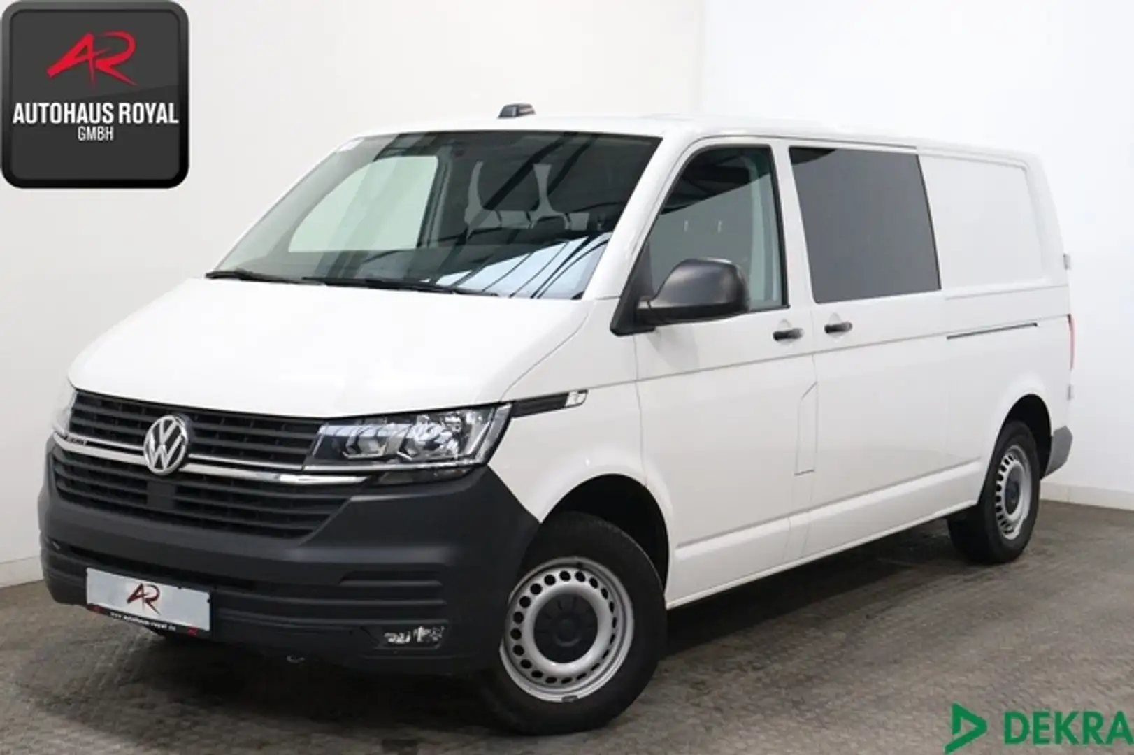 Volkswagen T6 Transporter T6.1 2.0 TDI 4M DOKA LANG 6 SITZE White - 1