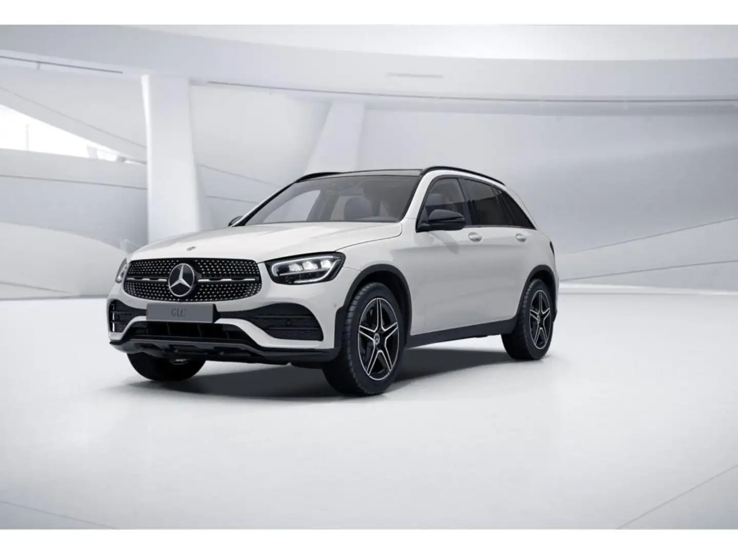 Mercedes-Benz GLC 220 d 4MATIC +AMG+MBUX+LED+Wide+Pano+AHK+Cam Weiß - 1