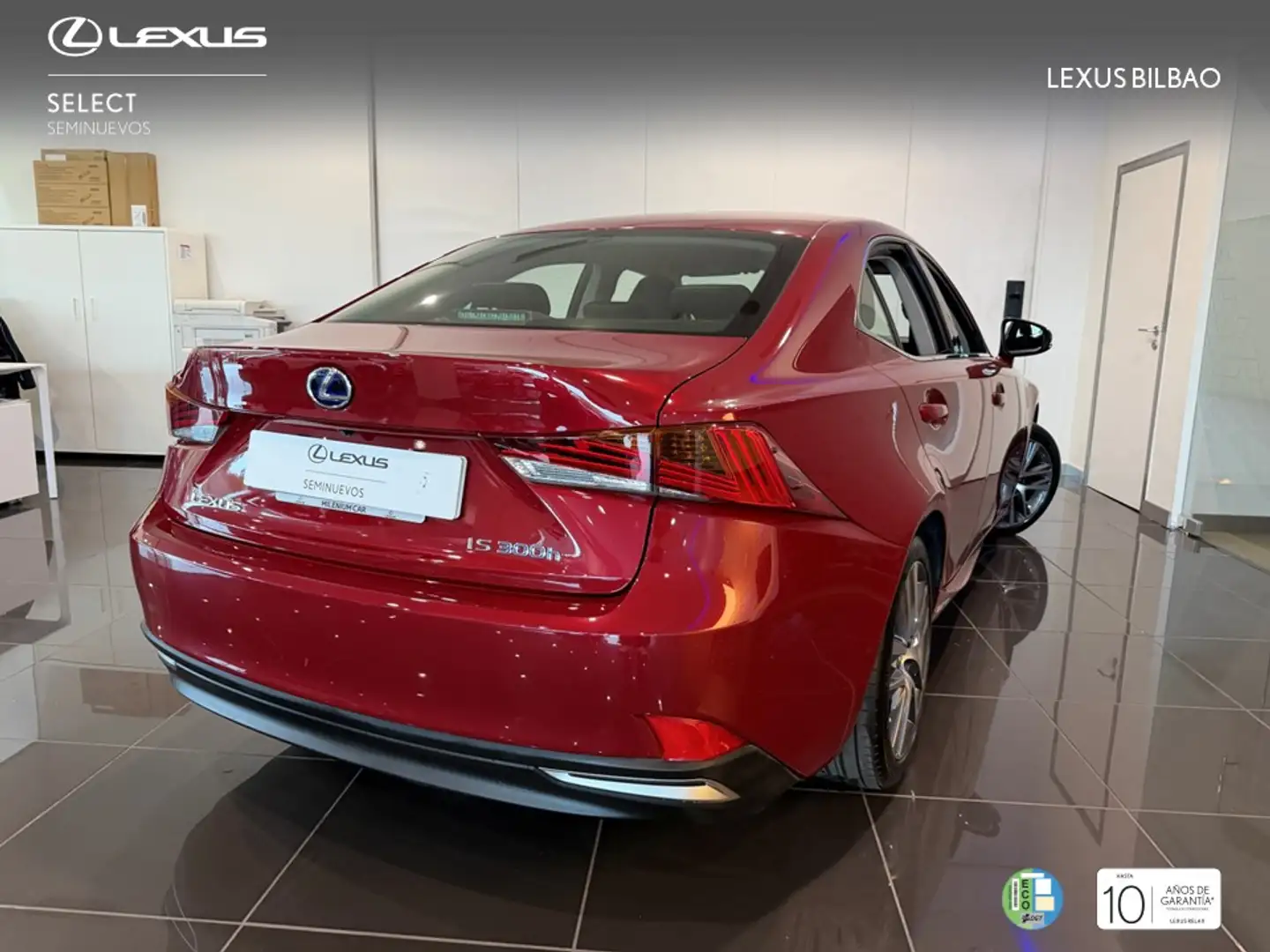 Lexus IS 300 300h Executive Burdeos - 2