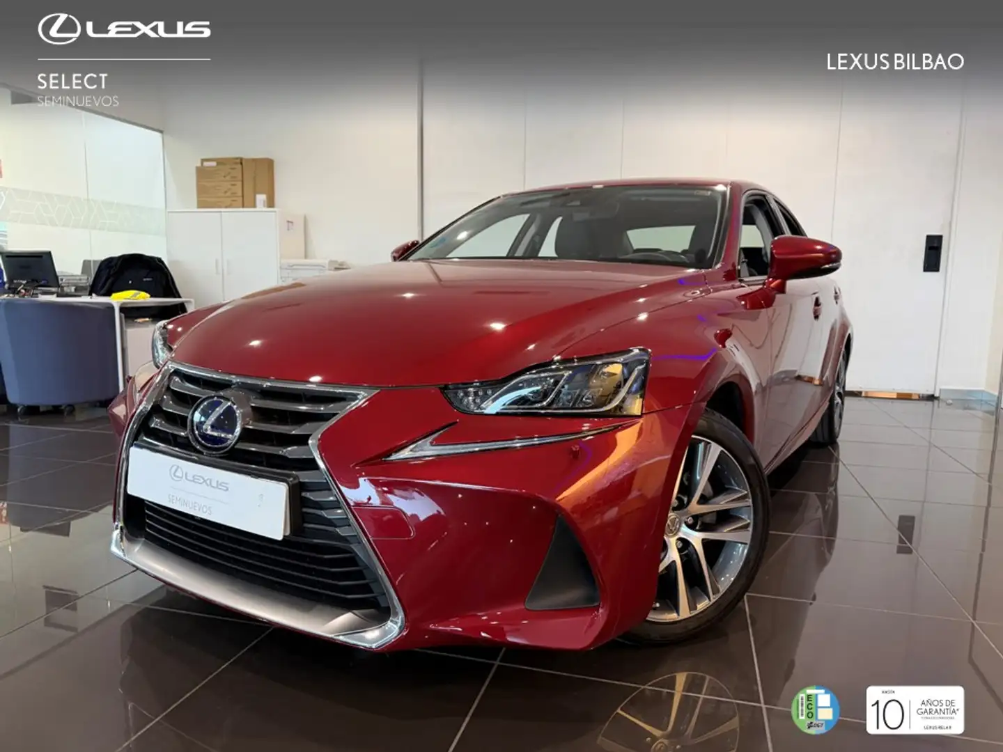 Lexus IS 300 300h Executive Burdeos - 1