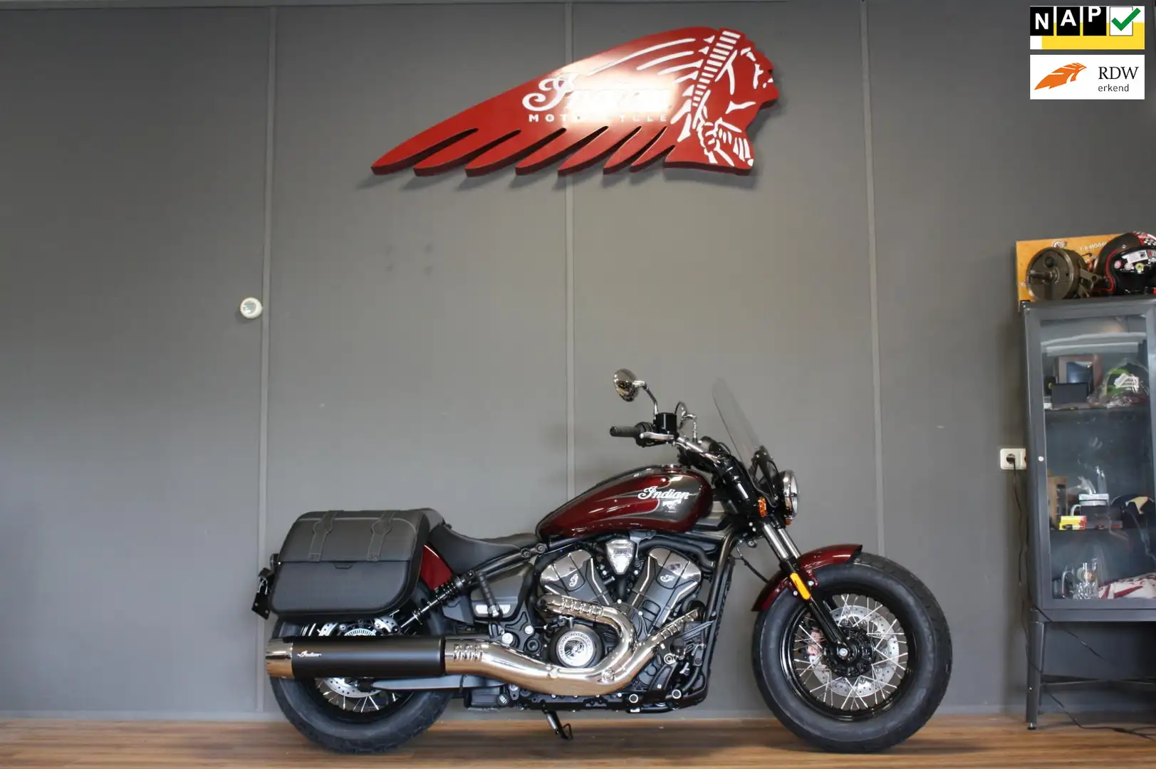 Indian Scout Chopper 76 Super , Inruil Mogelijk Marrón - 1