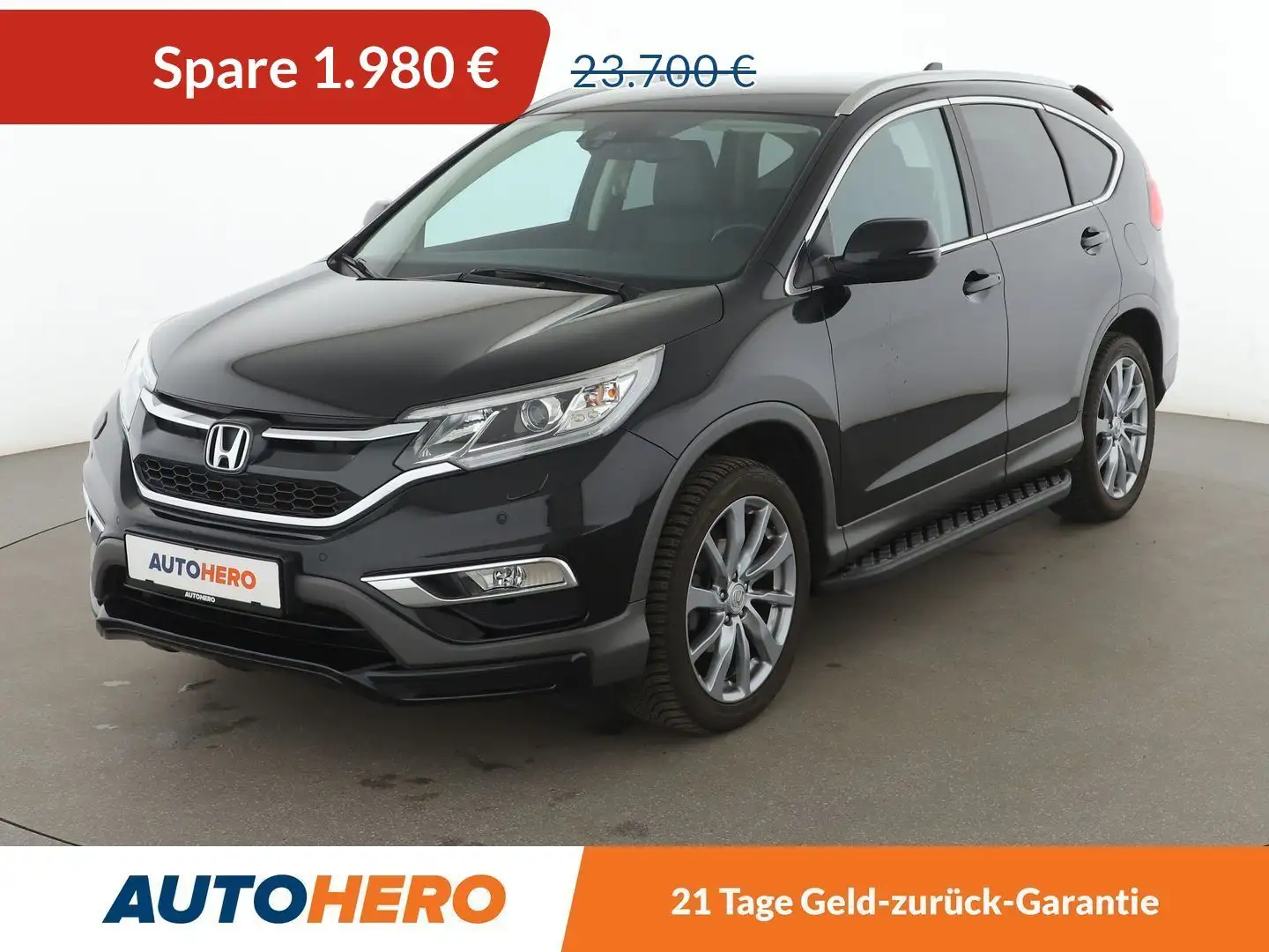 Honda CR-V 2.0 i-VTEC Lifestyle Plus 4WD Aut.*NAVI*PDC* Чорний - 1