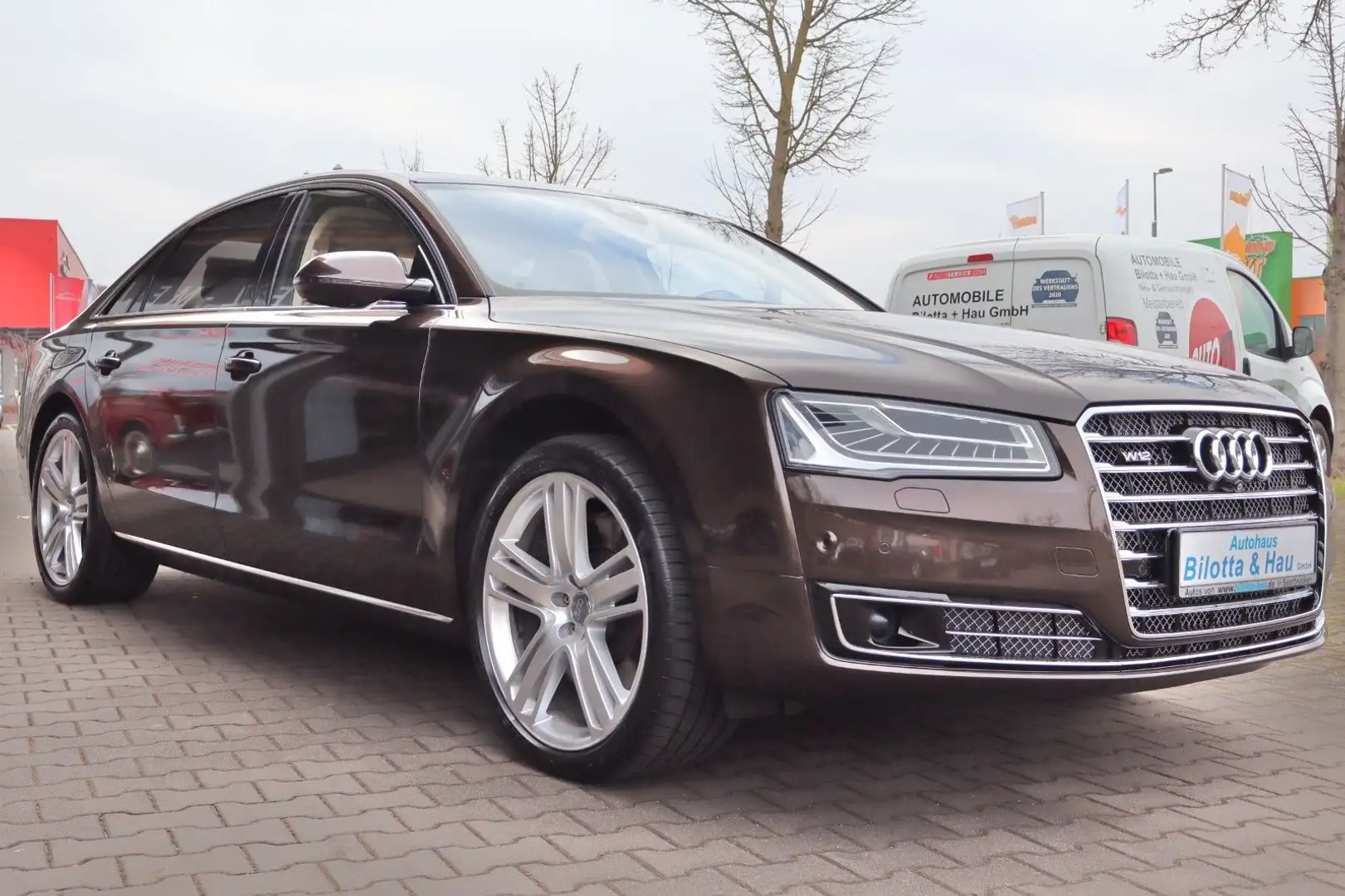 Audi A8 L 6.3 FSI W12 quattro tiptronic ! LED+Navi ! Brun - 2