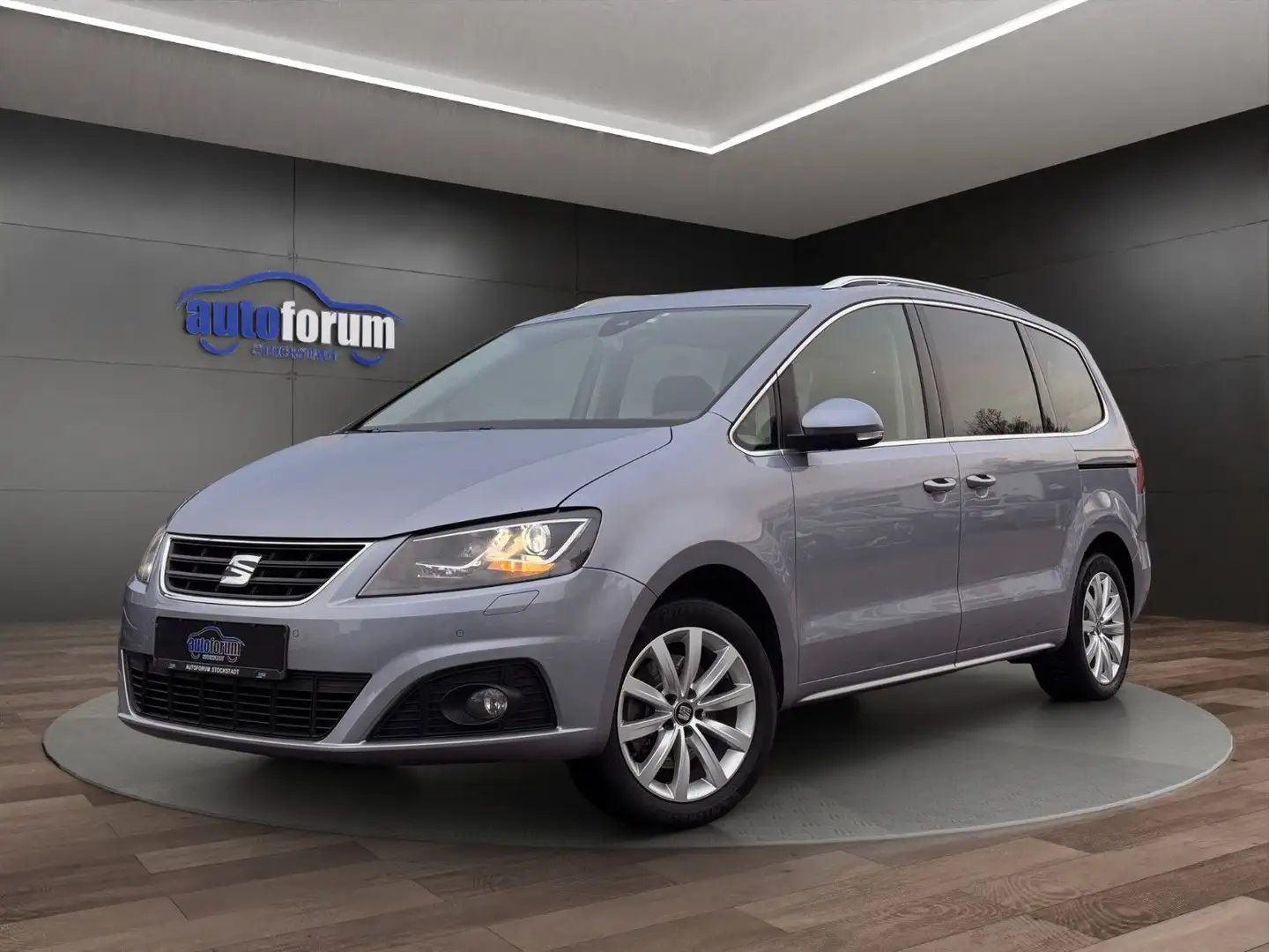 SEAT Alhambra Style 7-SITZER°AHK°PANO°XENON°NAVI°SHZ Gri - 1