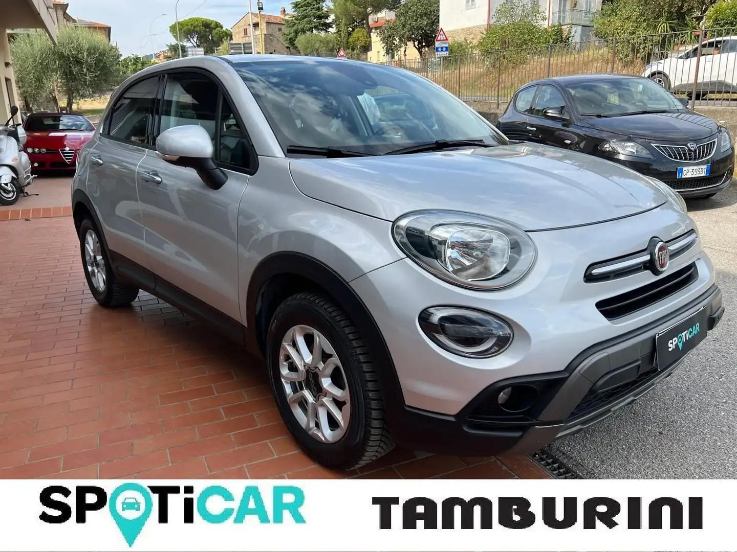 Fiat 500X 1.6 MultiJet 120 CV DCT Mirror Argent - 1