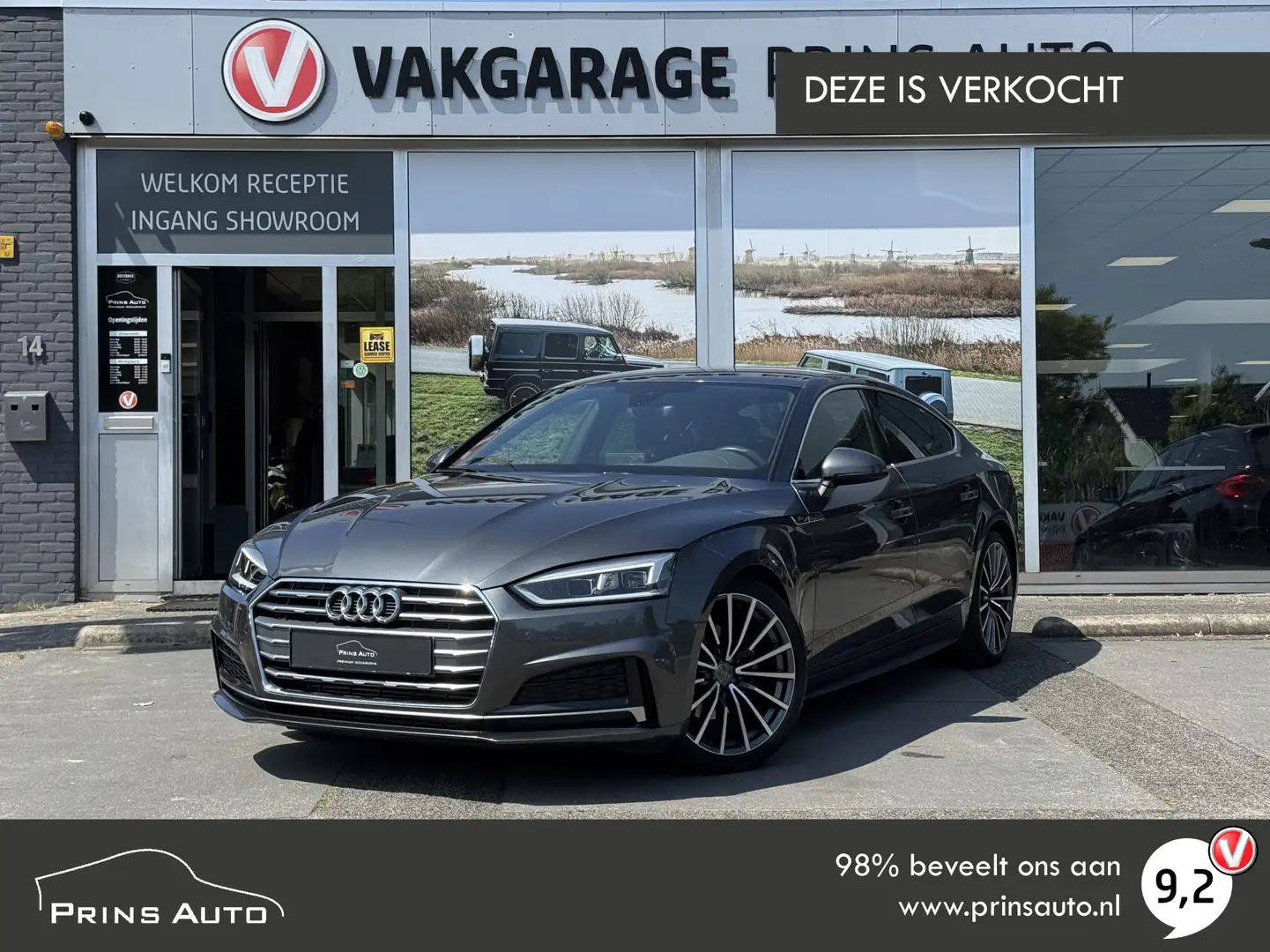 Audi A5 Sportback 35 TFSI Sport S-line edition |CRUISE|CLI Gris - 1