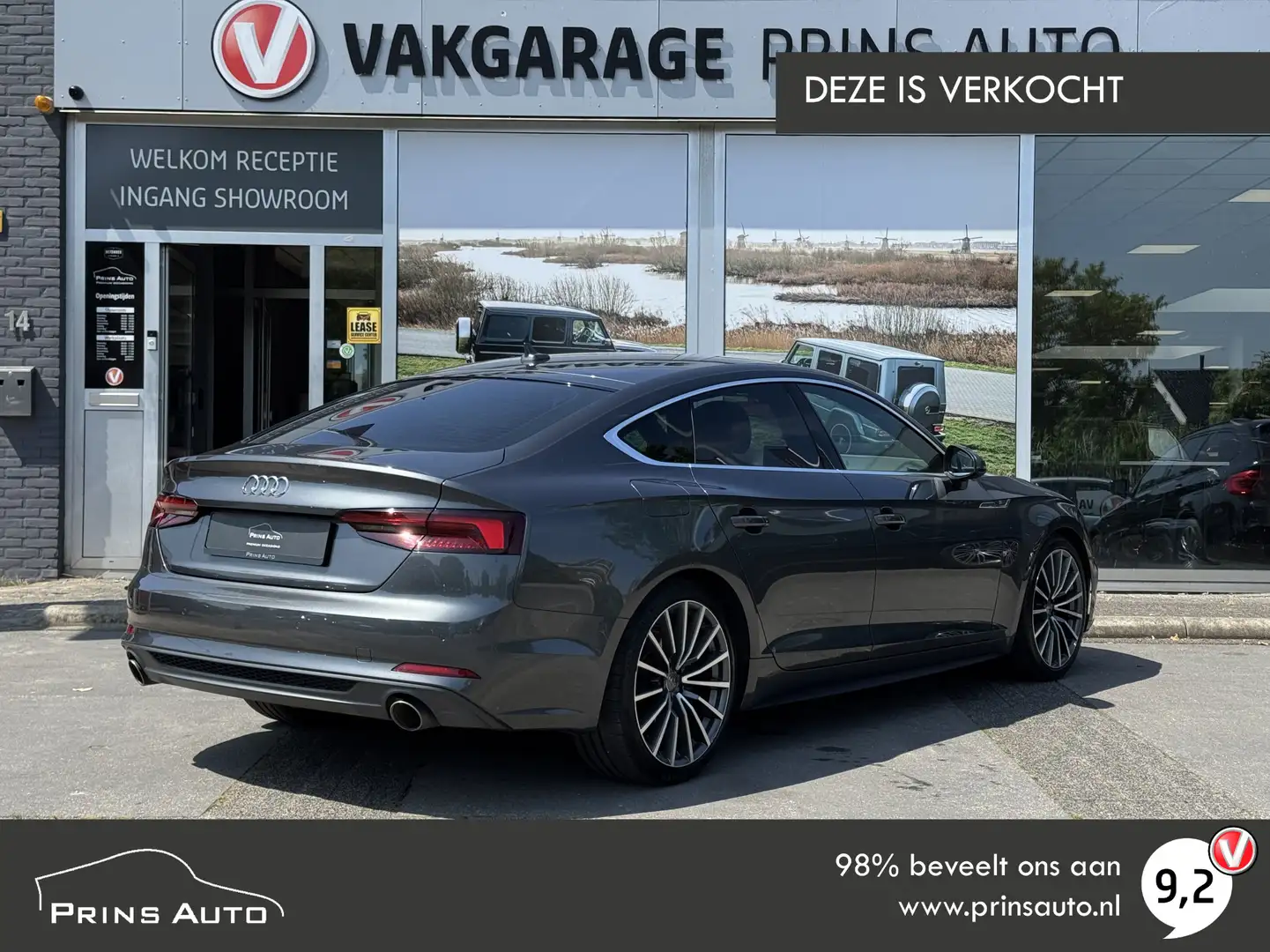 Audi A5 Sportback 35 TFSI Sport S-line edition |CRUISE|CLI Gris - 2