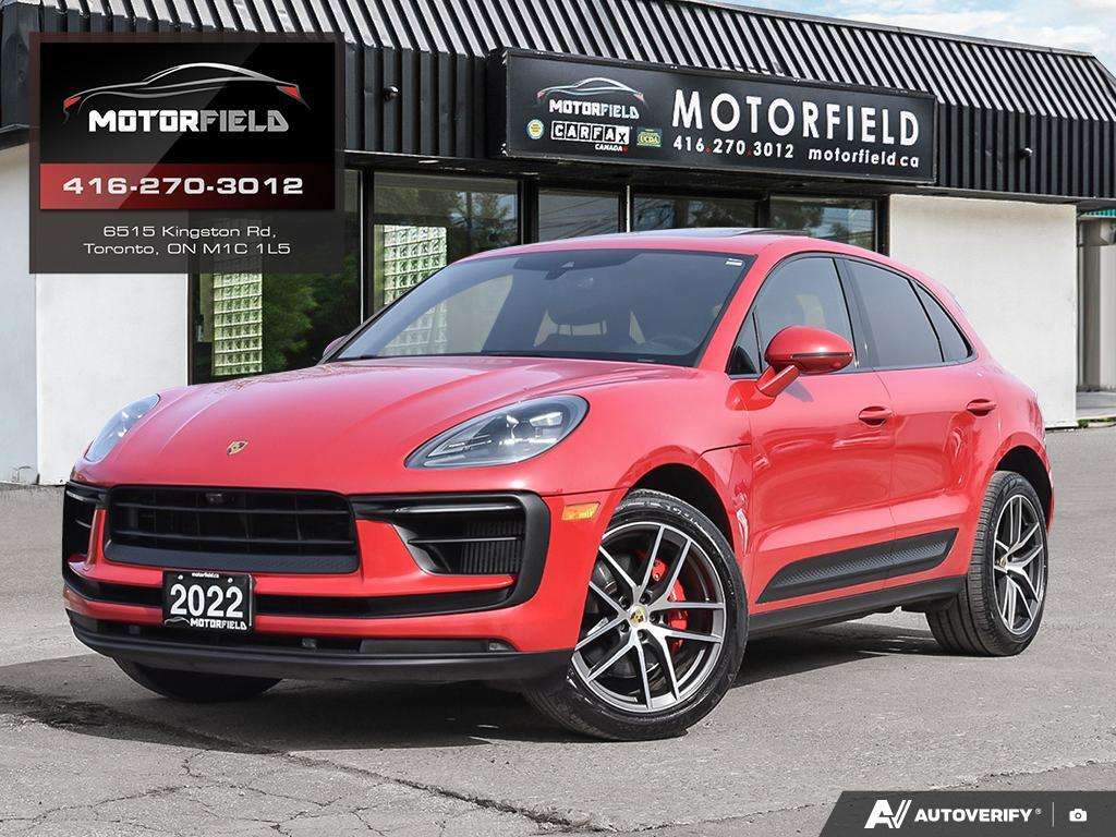 2022 Porsche Macan S AWD Premium PKG Plus *BOSE, Surround, 20" Wheel