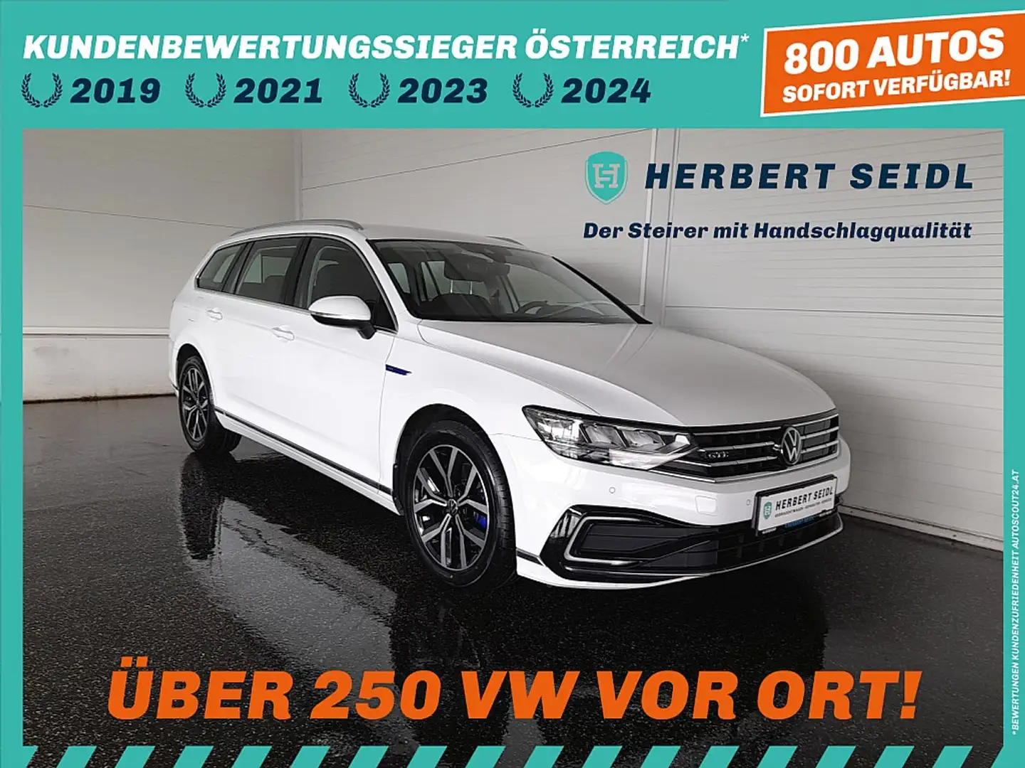 Volkswagen Passat Variant GTE e-Hybrid DSG *LEDER / 17 ZOLL / LED / NAVI ... Weiß - 1