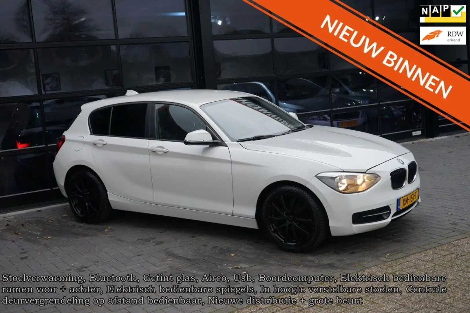 BMW 116 1-serie 116i Limited Edition, Airco, PDC, Elek pak Blanc - 1
