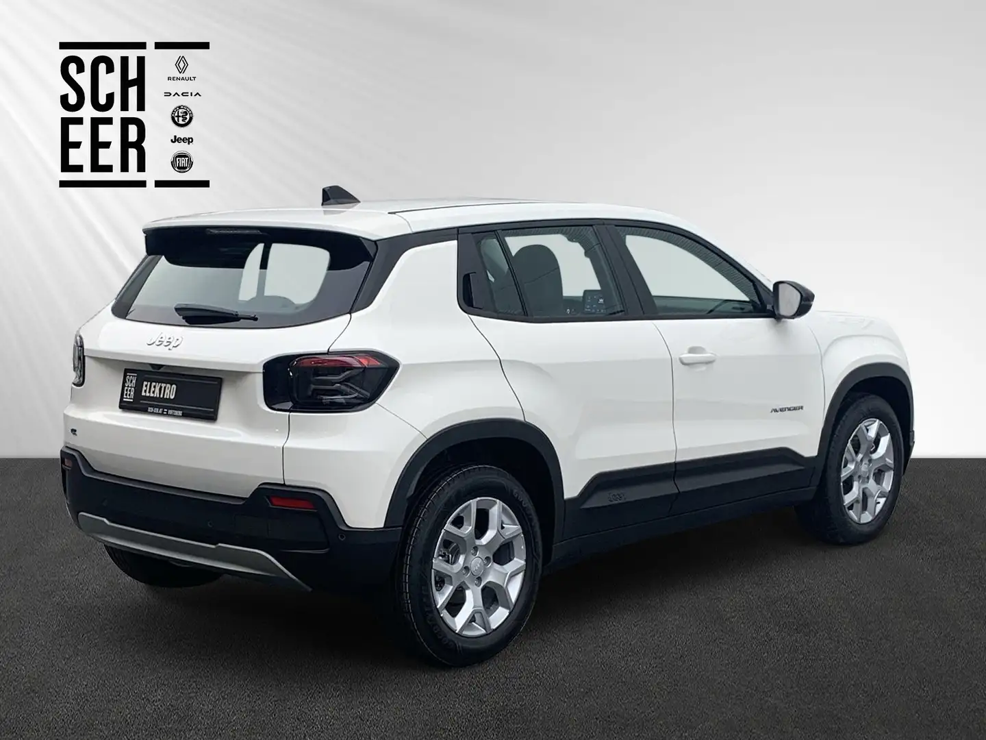Jeep Avenger Altitude BEV 54 kwH 156PS Weiß - 2