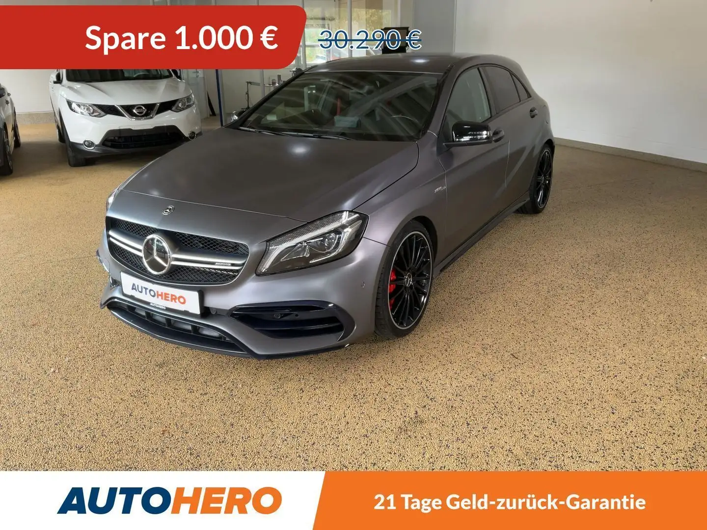 Mercedes-Benz A 45 AMG Aut.*LED*NAVI*CAM*ACC*PDC* Grau - 1