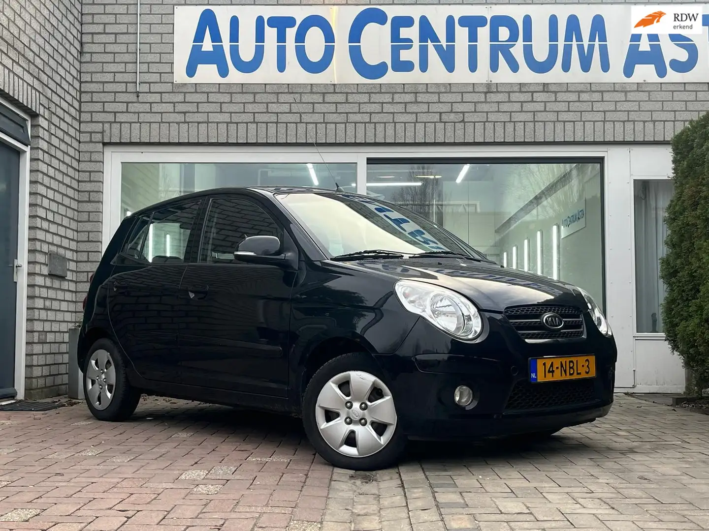 Kia Picanto 1.0 Seven Lage kilometerstand Zwart - 1