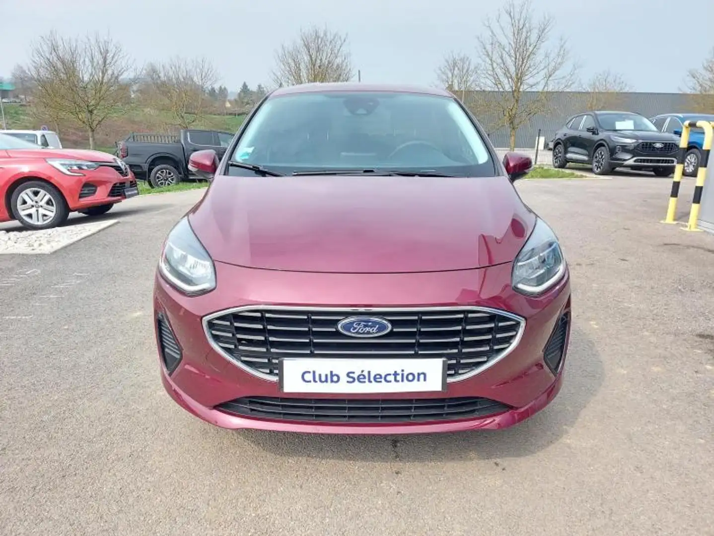 Ford Fiesta 1.0 EcoBoost Hybrid 125ch Titanium Business 5p Rouge - 2