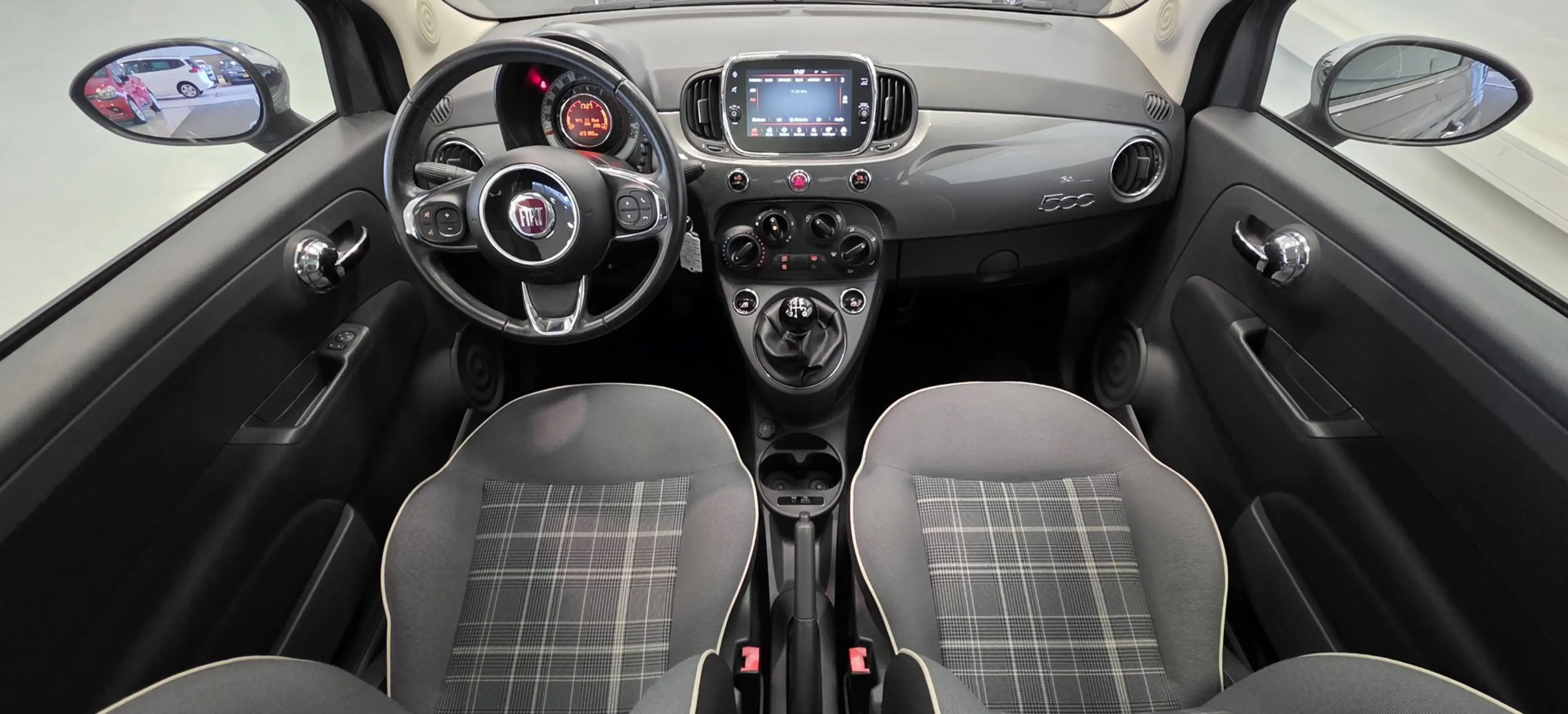 Fiat 500 0.9 TwinAir Turbo Lounge Carplay Pano PDC Garantie — photo 8
