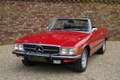 Mercedes-Benz SL 350 Full history available, Exterior in Signal Red wit Rot - thumbnail 20