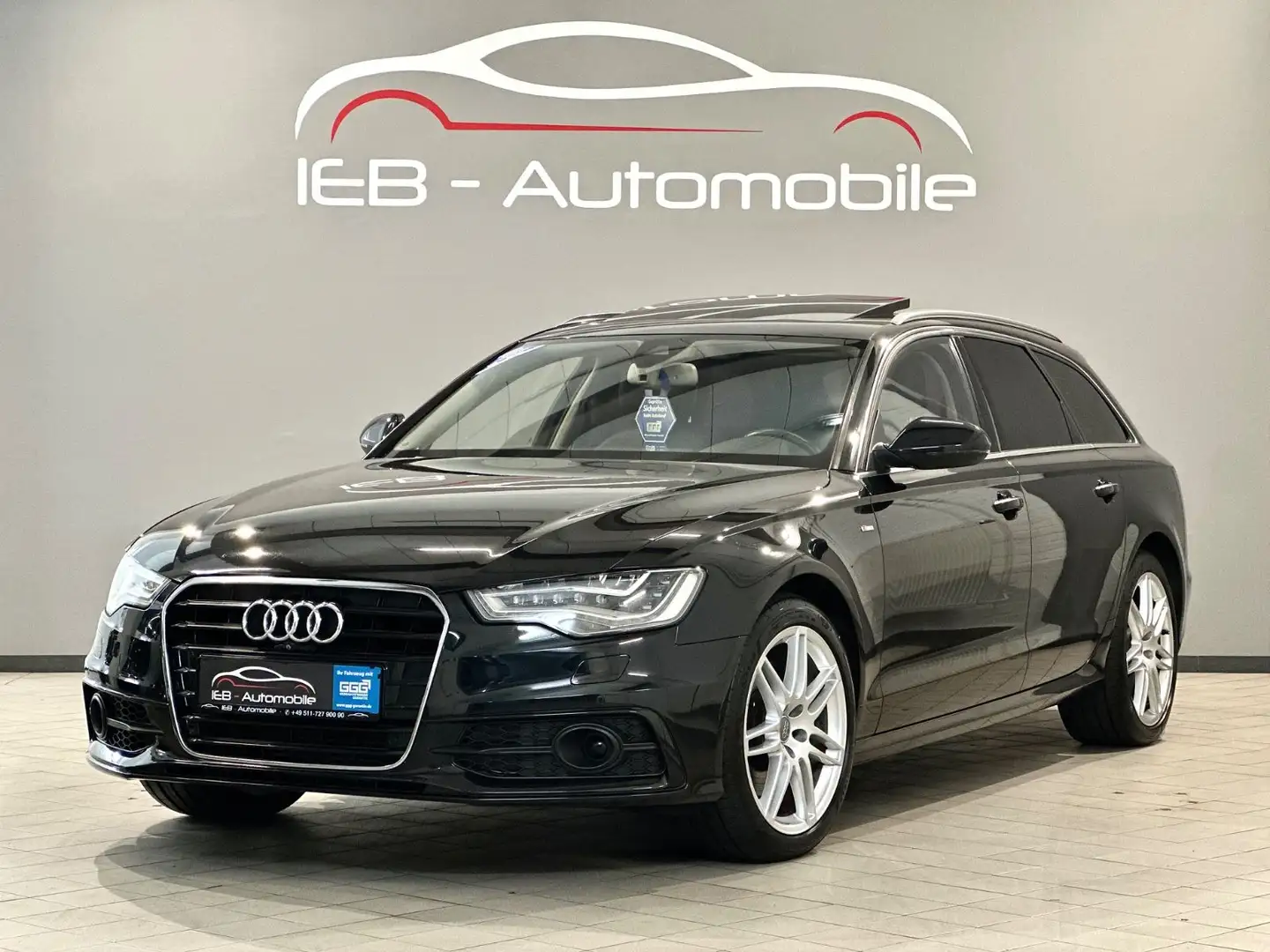 Audi A6 Avant 3.0 TDI quattro/S Line/360°/Pano/AHK/E6 Schwarz - 1