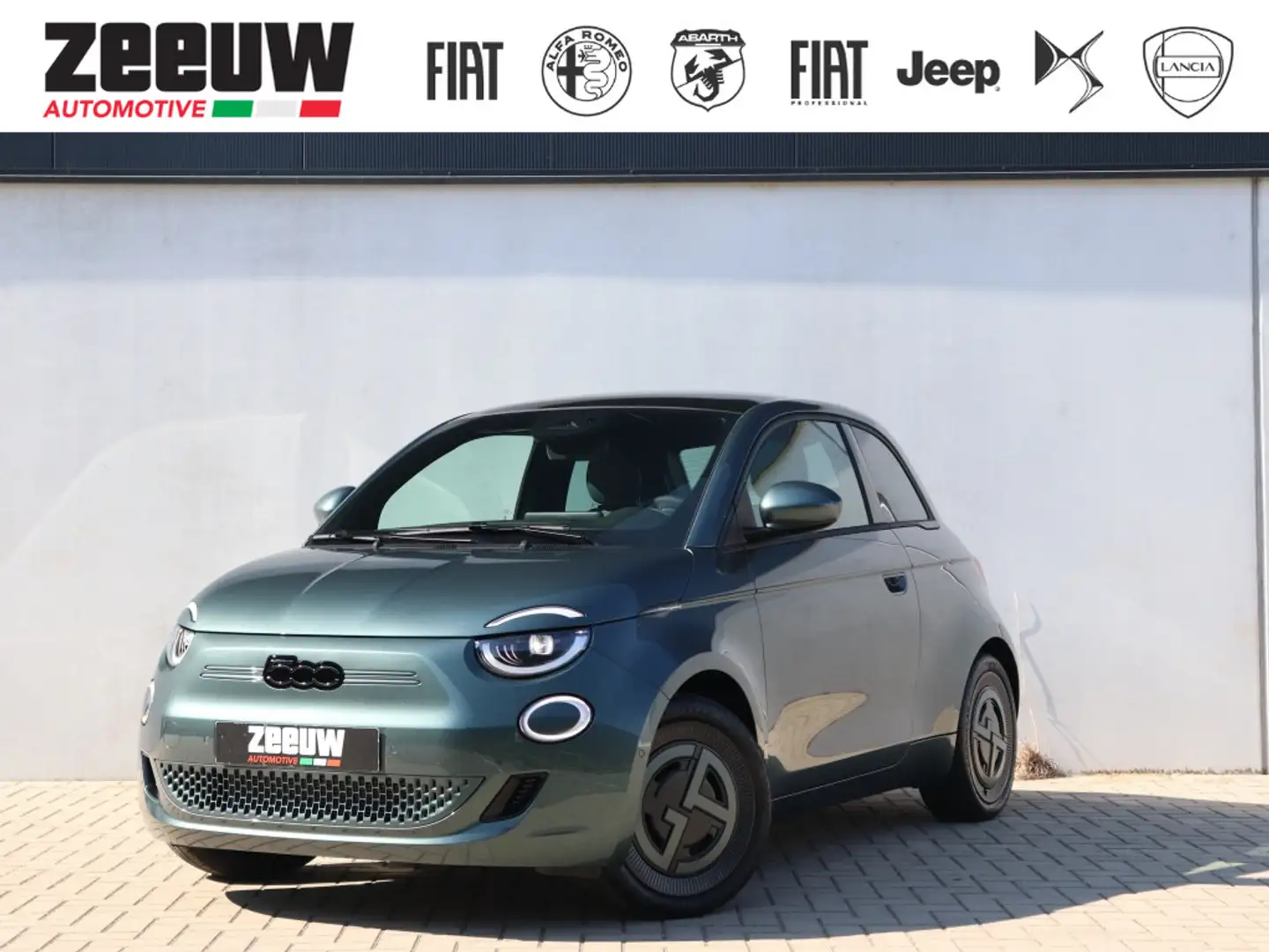 Fiat 500e Giorgio Armani Edition 42 kWh | LED | JBL | Limite Groen - 1