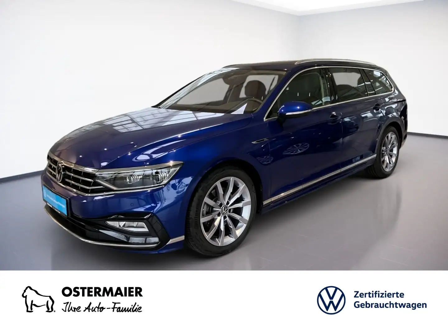 Volkswagen Passat Variant R-LINE 2.0TDI 150PS NP.67T 18 .DCC.PANO.AREA-VIEW Bleu - 1