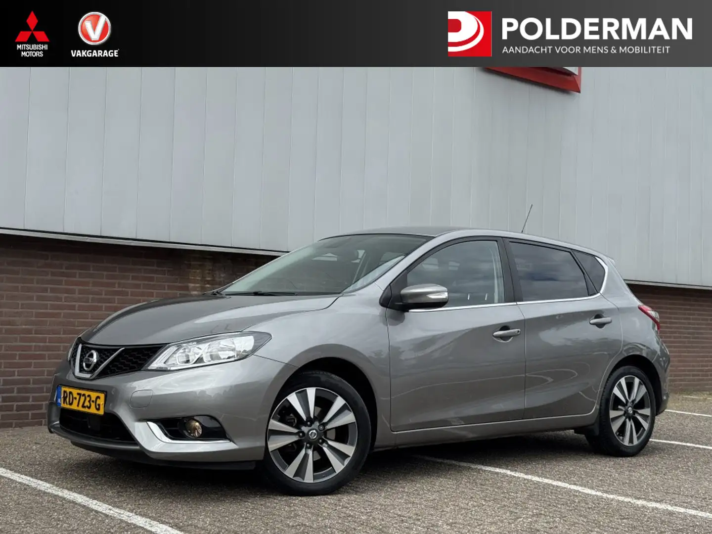 Nissan Pulsar Automaat 1.2 DIG-T N-Connecta Grijs - 1