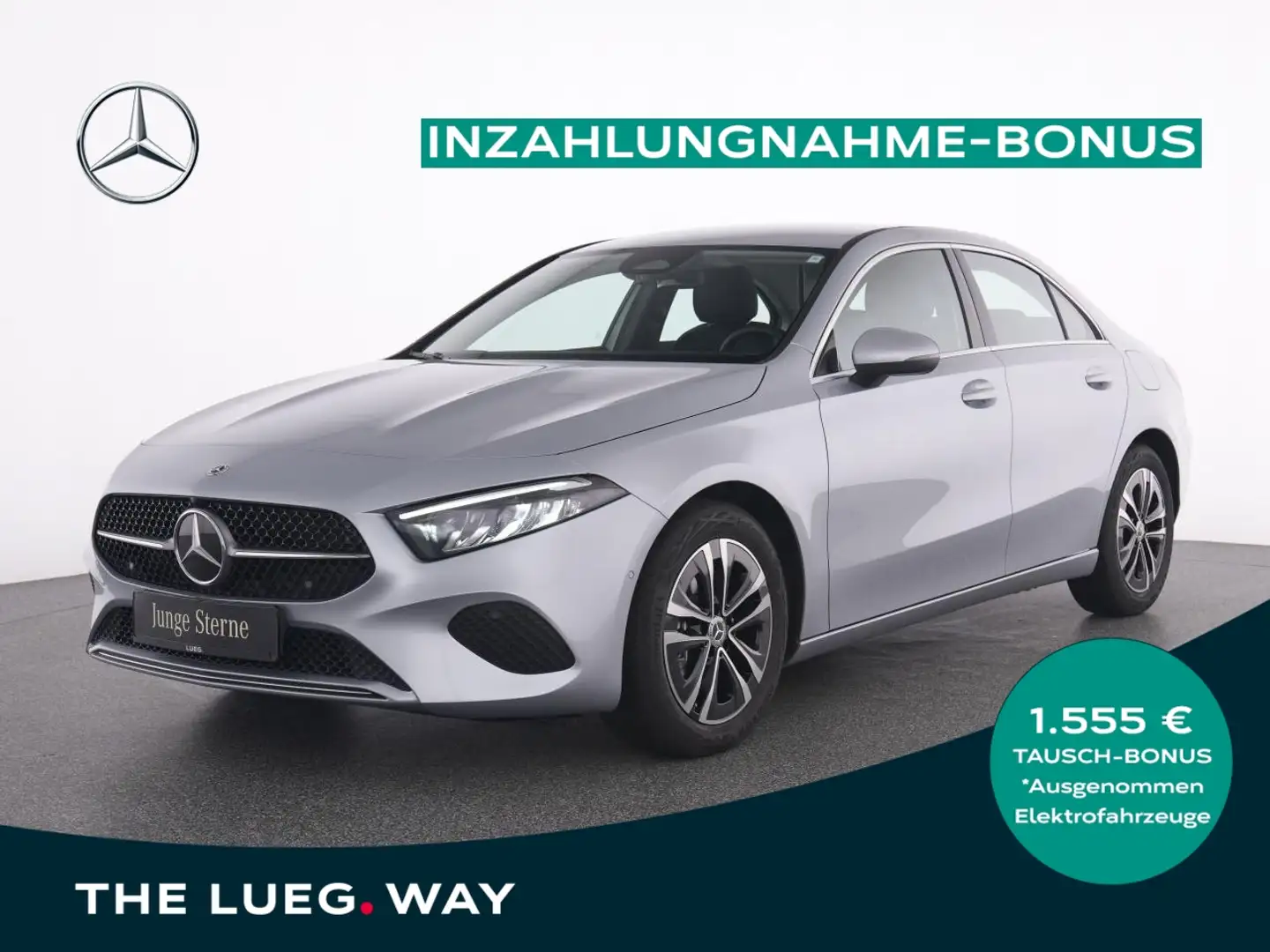 Mercedes-Benz A 180 Lim Progressive+MBUXPremium+LED-HP+SHZ+RFK Silber - 1