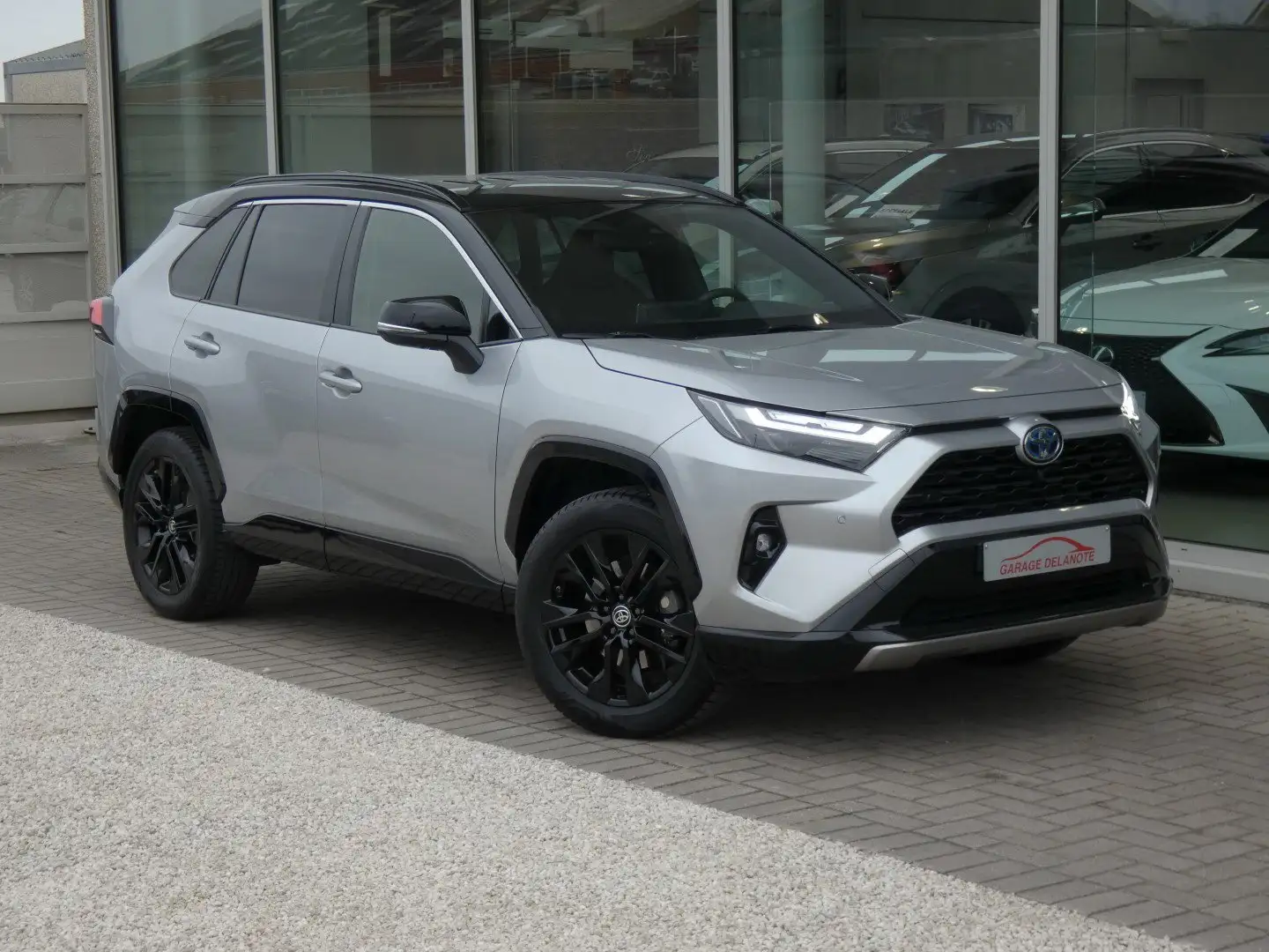 Toyota RAV 4 Hybrid *Style plus* Trekhaak LEDER 360°Camera Zilver - 1