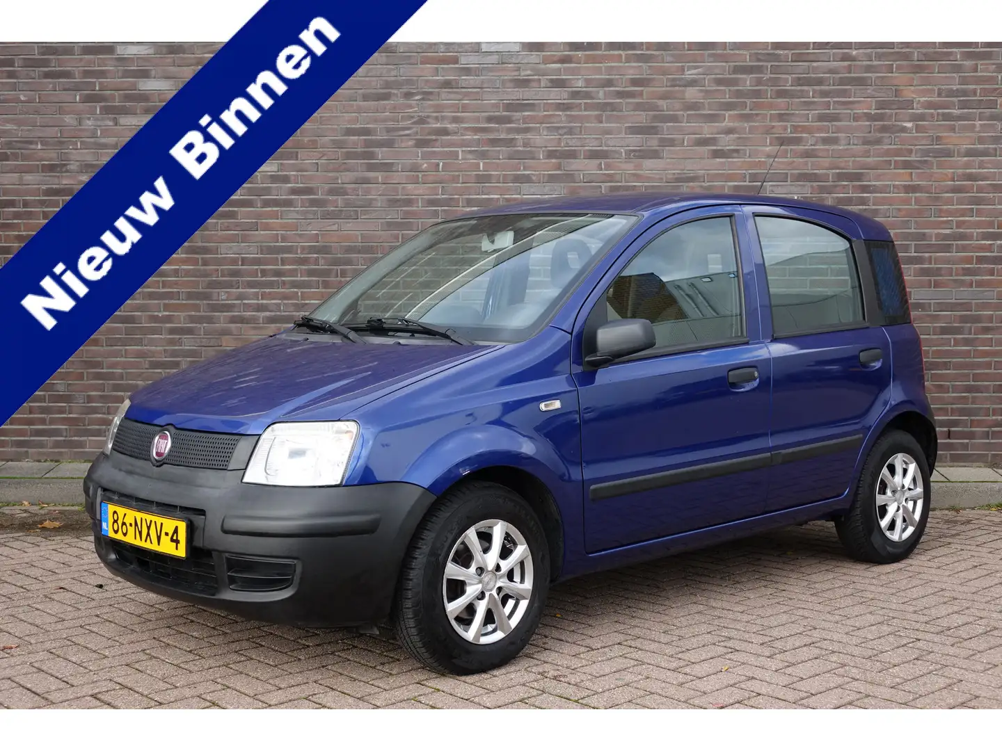 Fiat Panda 1.1 Actual, Zeer nette auto van eerste eigenaar! S Bleu - 1