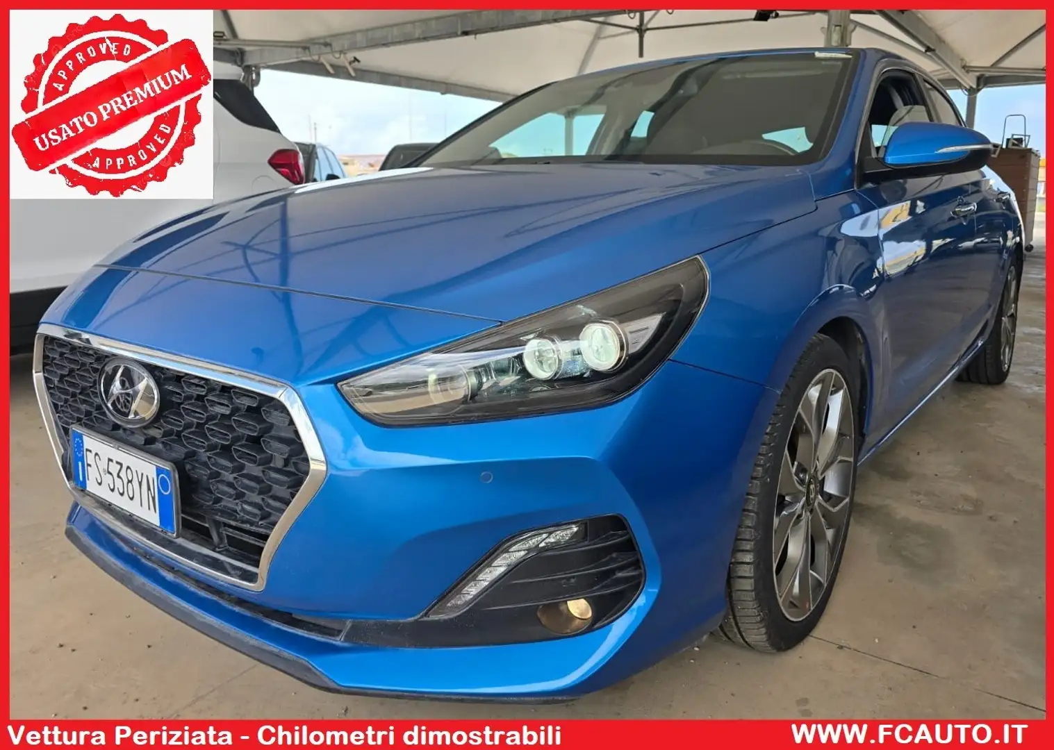 Hyundai i30 Fastback 1.4 T-GDI DCT Style Blau - 1