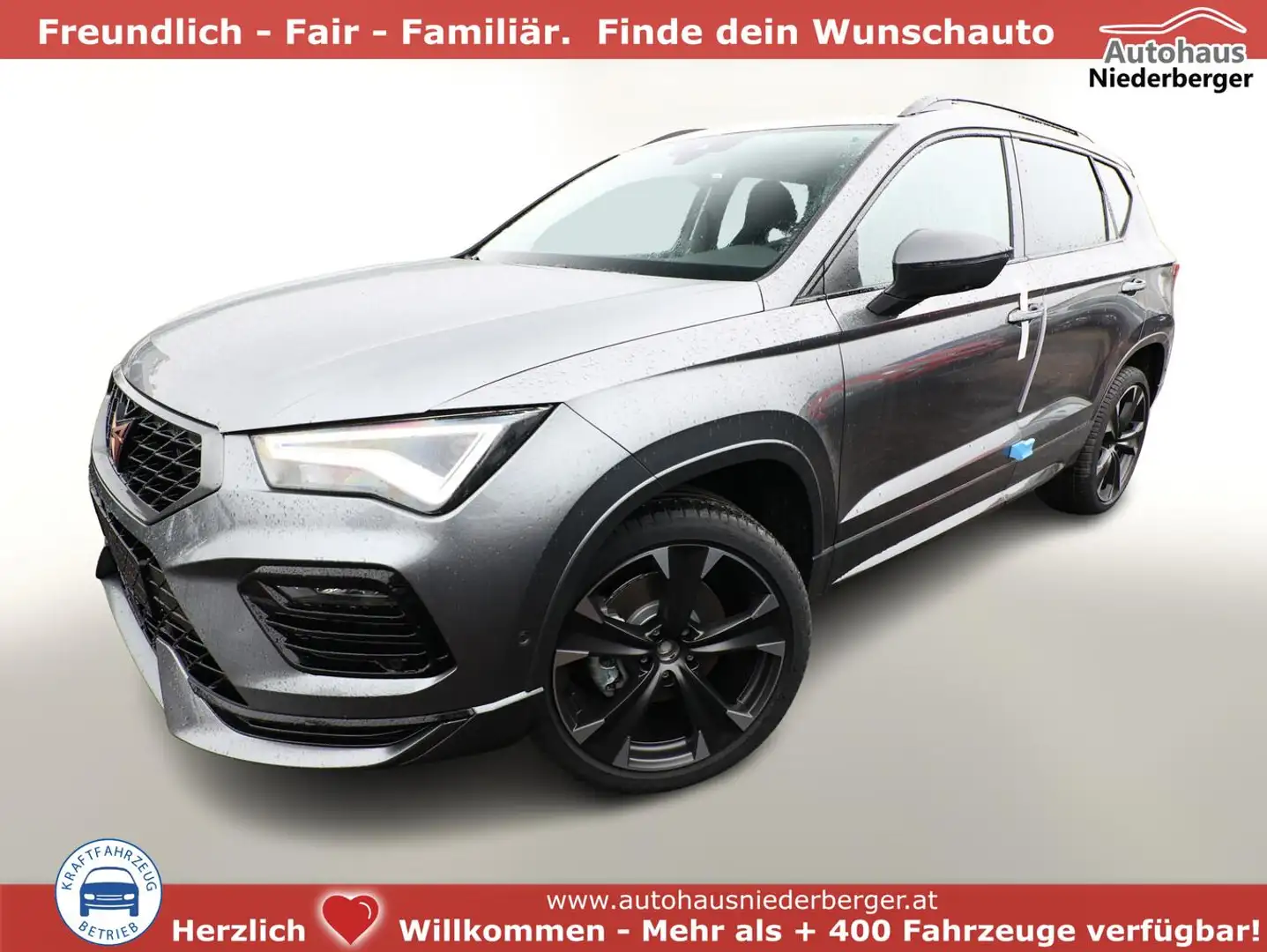 CUPRA Ateca DSG Nav Keyl Kam ACC 5JGarantie SHZ+LHZ 110 kW ... Grau - 1