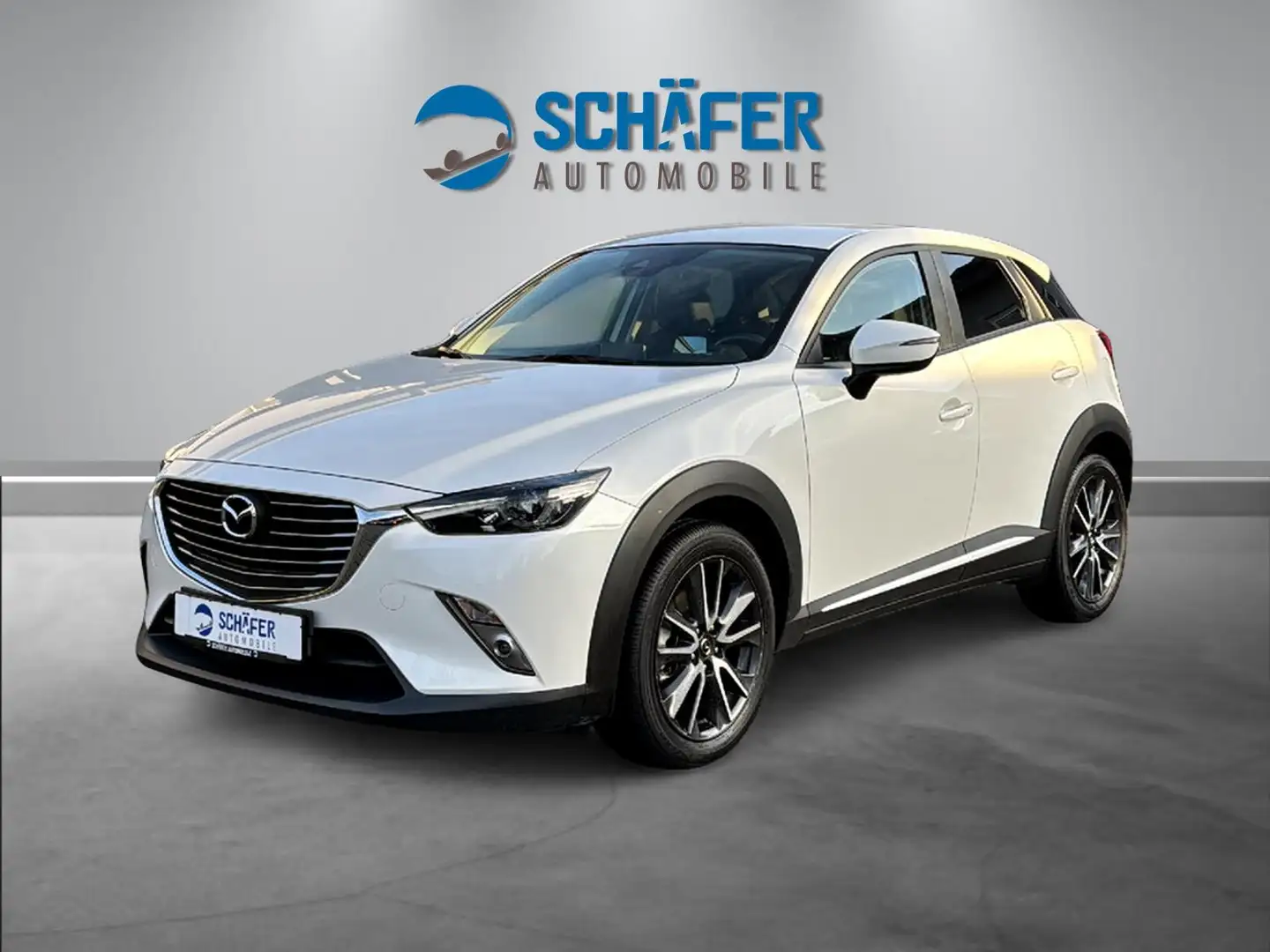 Mazda CX-3 2.0 Sports-Line #LED #NAV #HUD #SHZ #KAM Bianco - 1