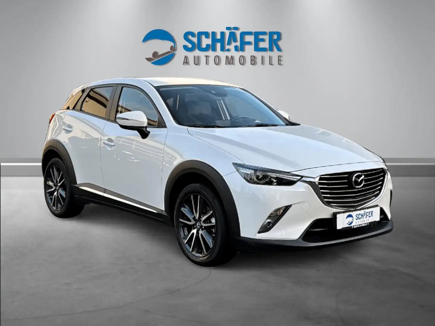 Mazda CX-3 2.0 Sports-Line #LED #NAV #HUD #SHZ #KAM Bianco - 2