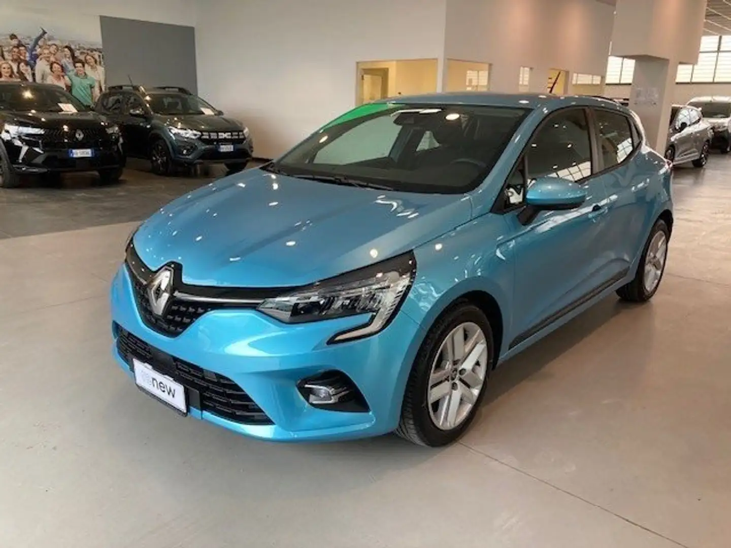 Renault Clio Clio V 2019 1.0 sce Zen 65cv my21 OK NEO PATENTATI Bleu - 2