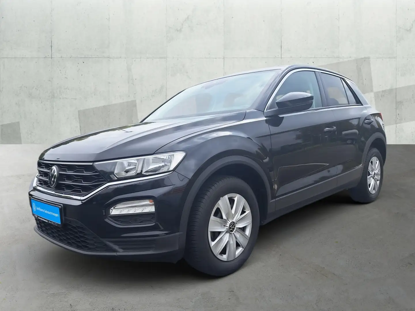 Volkswagen T-Roc 2.0 TDI "Basis" *GJR*SHZ*NAV*PDC*DAB*LANE ASS*ISO Schwarz - 2