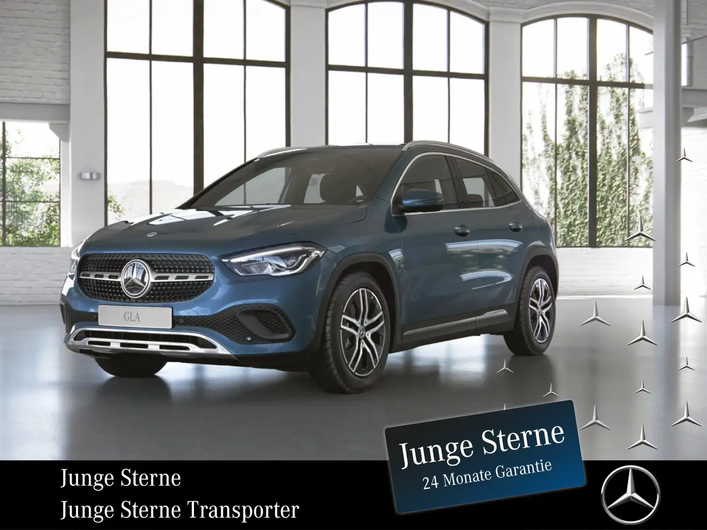 Mercedes-Benz GLA 200 GLA 200 d 4M *PROGRESSIVE*AHK*KAM*SHZ*TEMP* Navi Blau - 1