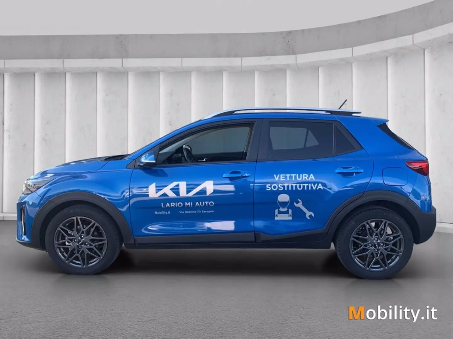 Kia Stonic 1.0 t-gdi mhev Black Edition s/Navi Pack 100cv mt Blauw - 2