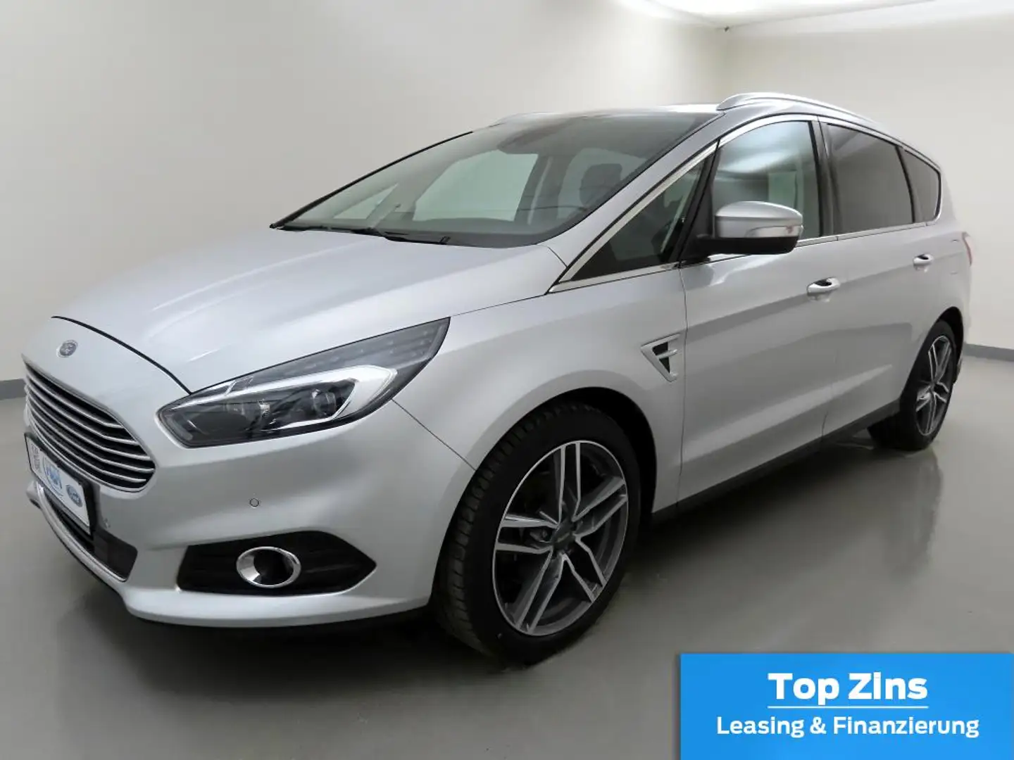 Ford S-Max 2.0 EcoBlue Titanium AHK+LED Argent - 2