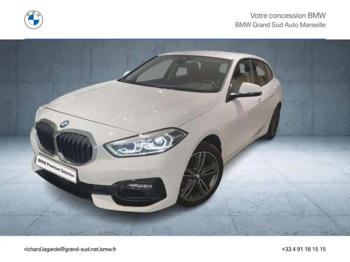 BMW 116 116i 109ch Edition Sport Weiß - 1