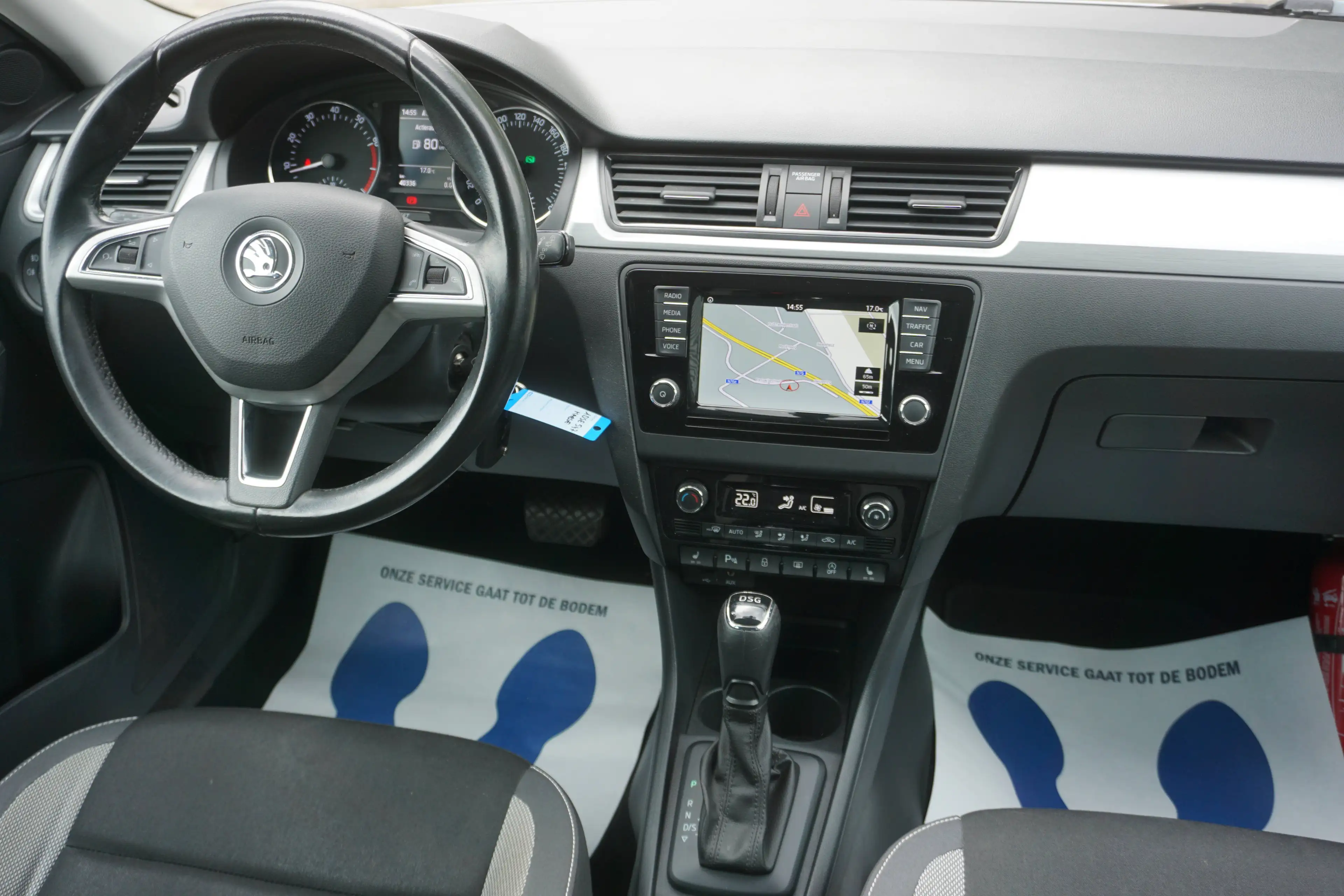 Skoda Rapid/Spaceback Rapid 1.2 TSI Benzine Automaat-Navi-Airco-PDC-Cruise-Garantie — photo 6