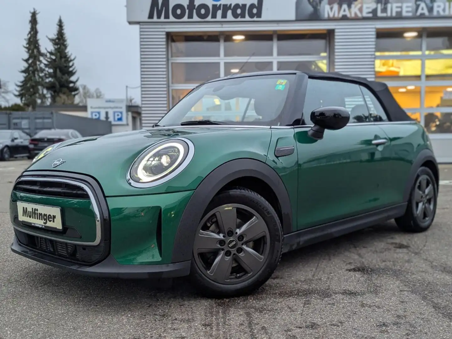 MINI Cooper Cabrio Sports.LED Sitzh.KomfZ.DAB PDC Alu Grün - 2