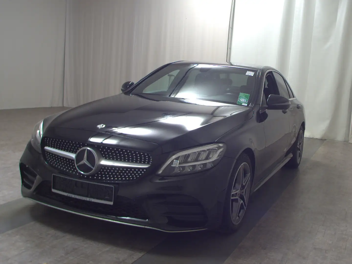Mercedes-Benz C 220 d AMG-Line LED Navi Distronic+ RfK Noir - 2